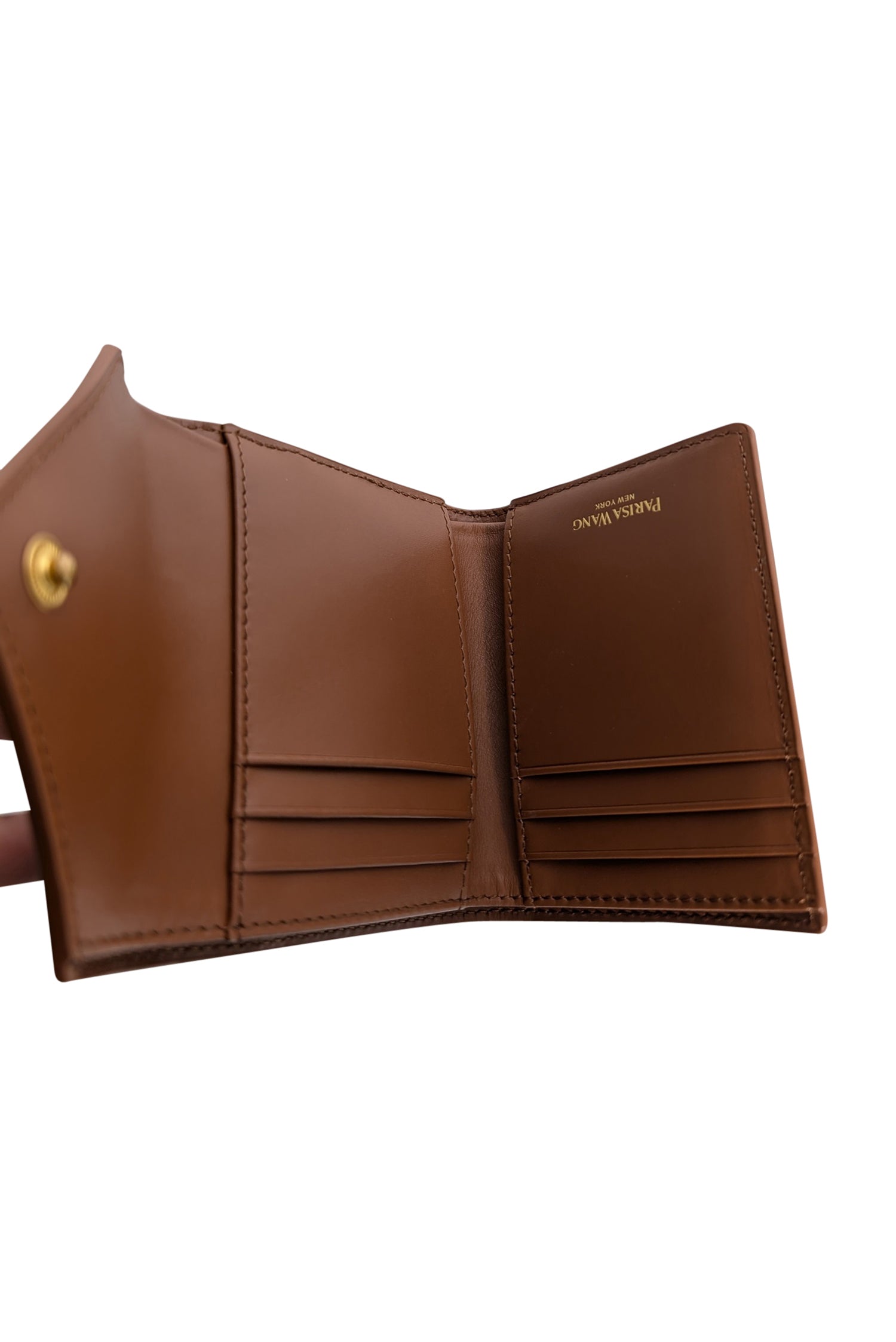 Parisa Wang Tan Envelope Wallet - A Sustainable Style Icon