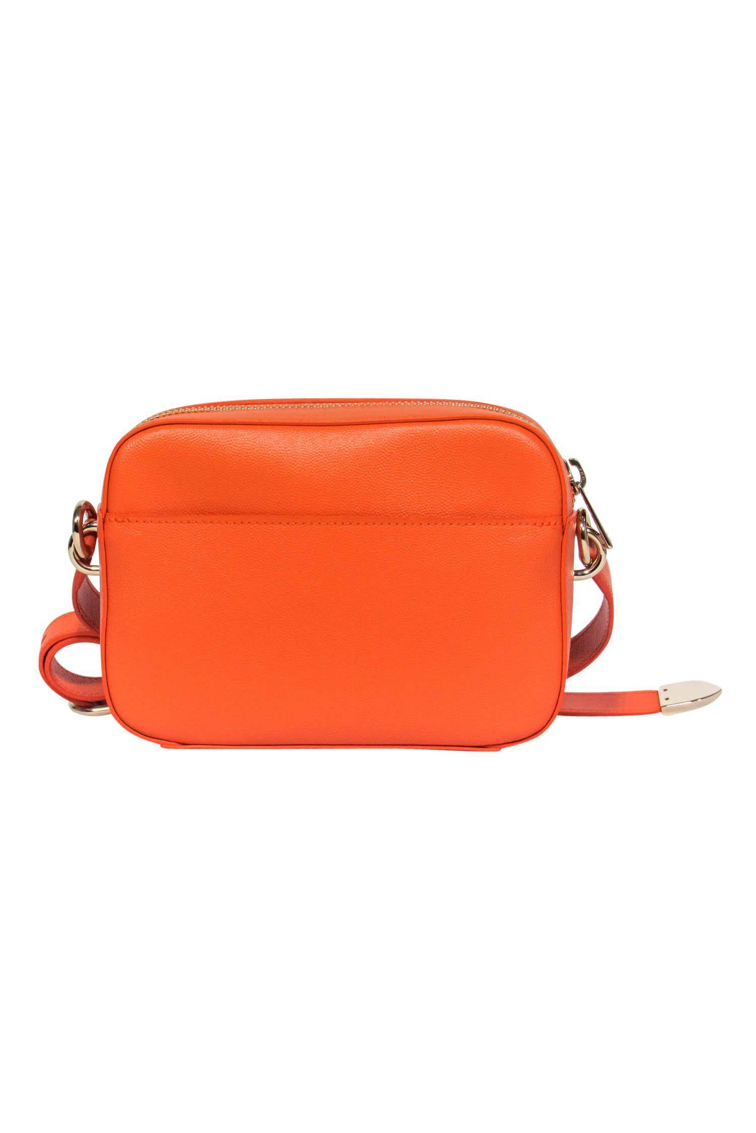 Furla - Stunning Orange Leather Crossbody Bag
