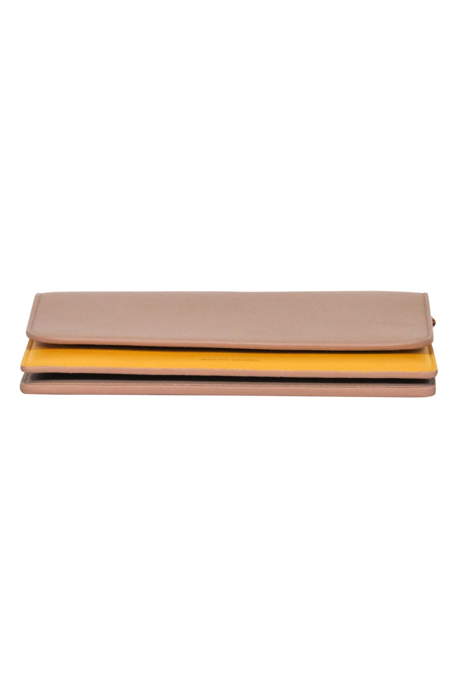 Mansur Gavriel - Stunning Tan & Yellow Leather Mini Shoulder Bag