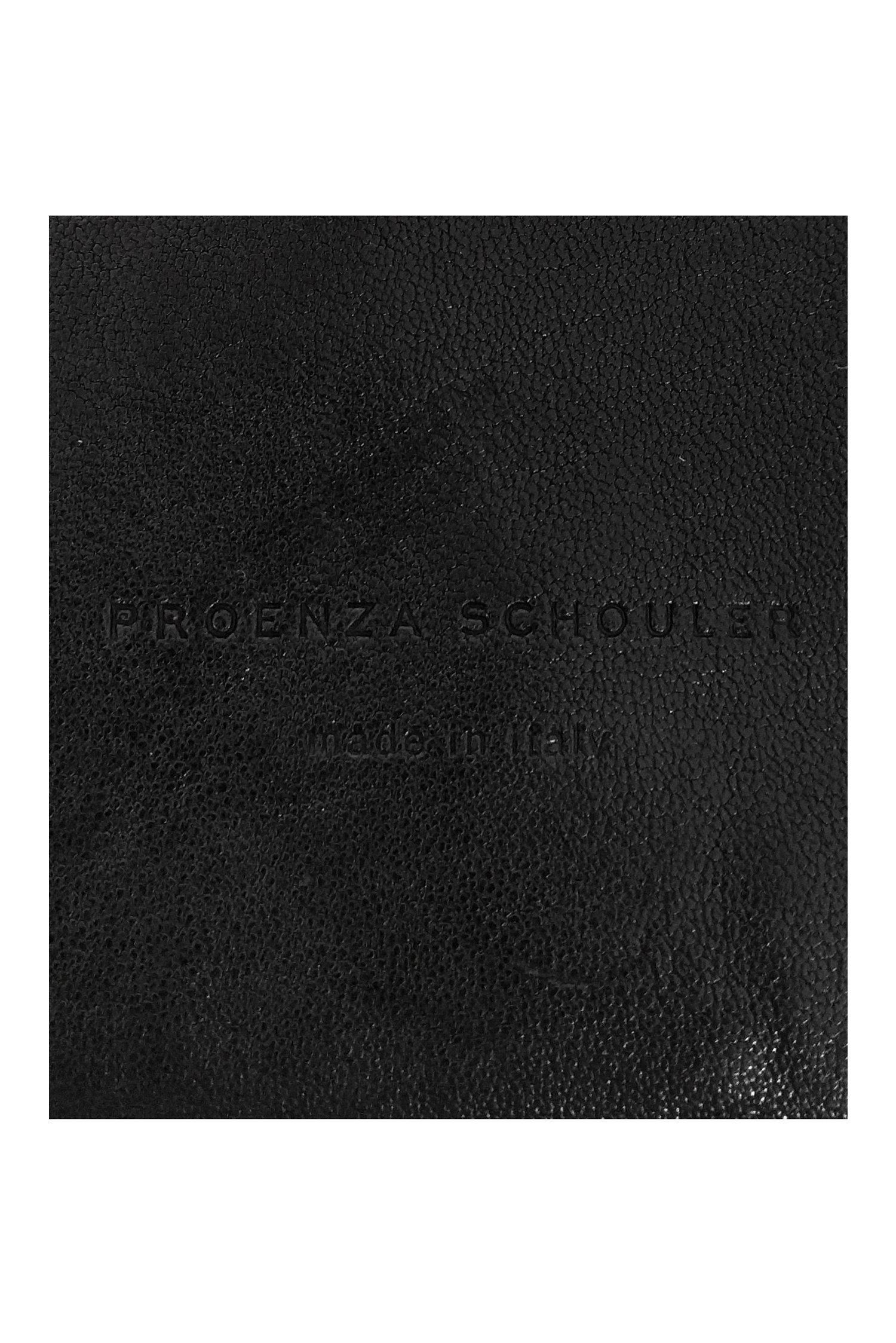 Proenza Schouler - Stylish Black PS1 Leather iPad Case for a Fashionable Protection