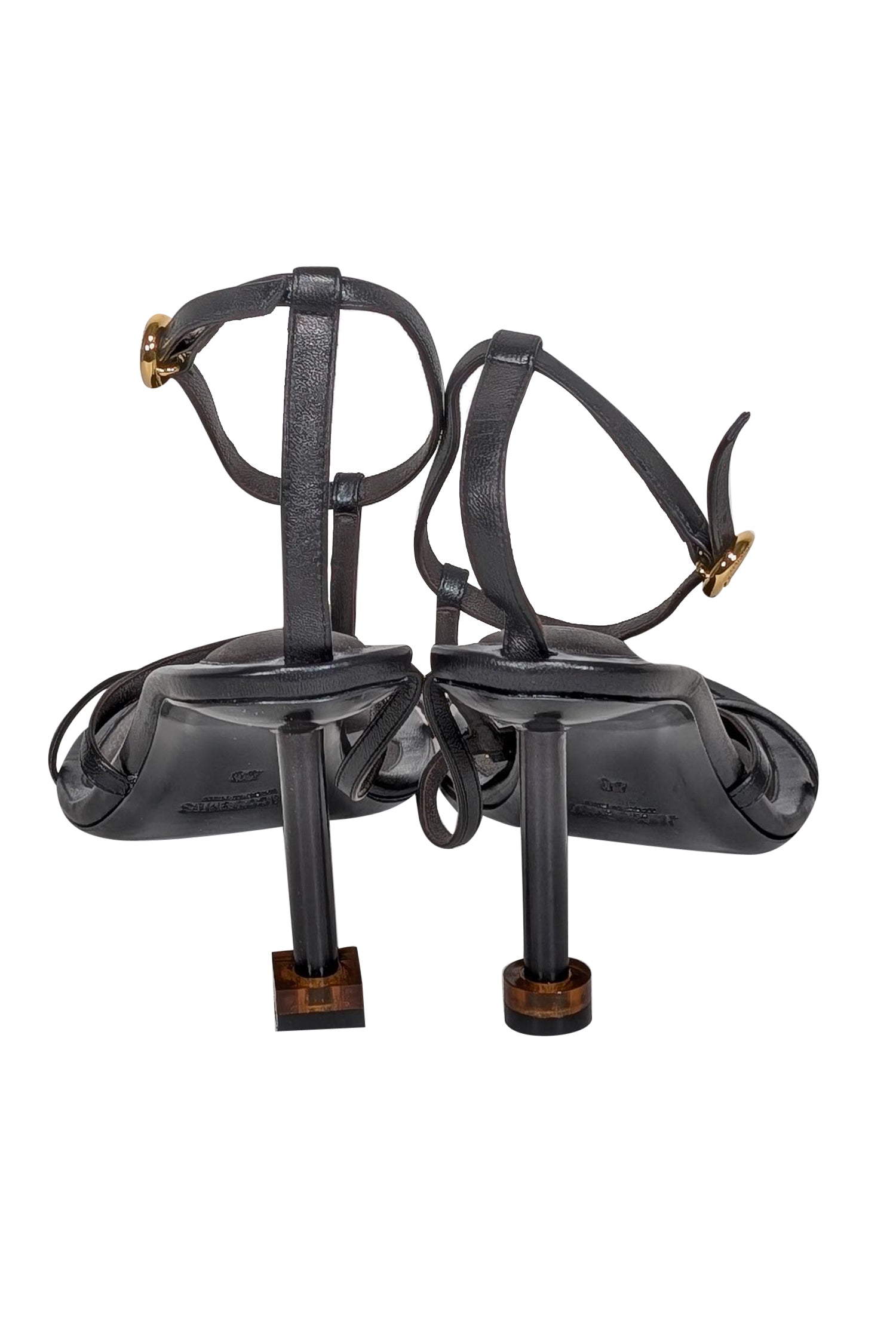 Jacquemus Black Open-Toe Strappy Pumps - Size 9: Irresistible Glam!