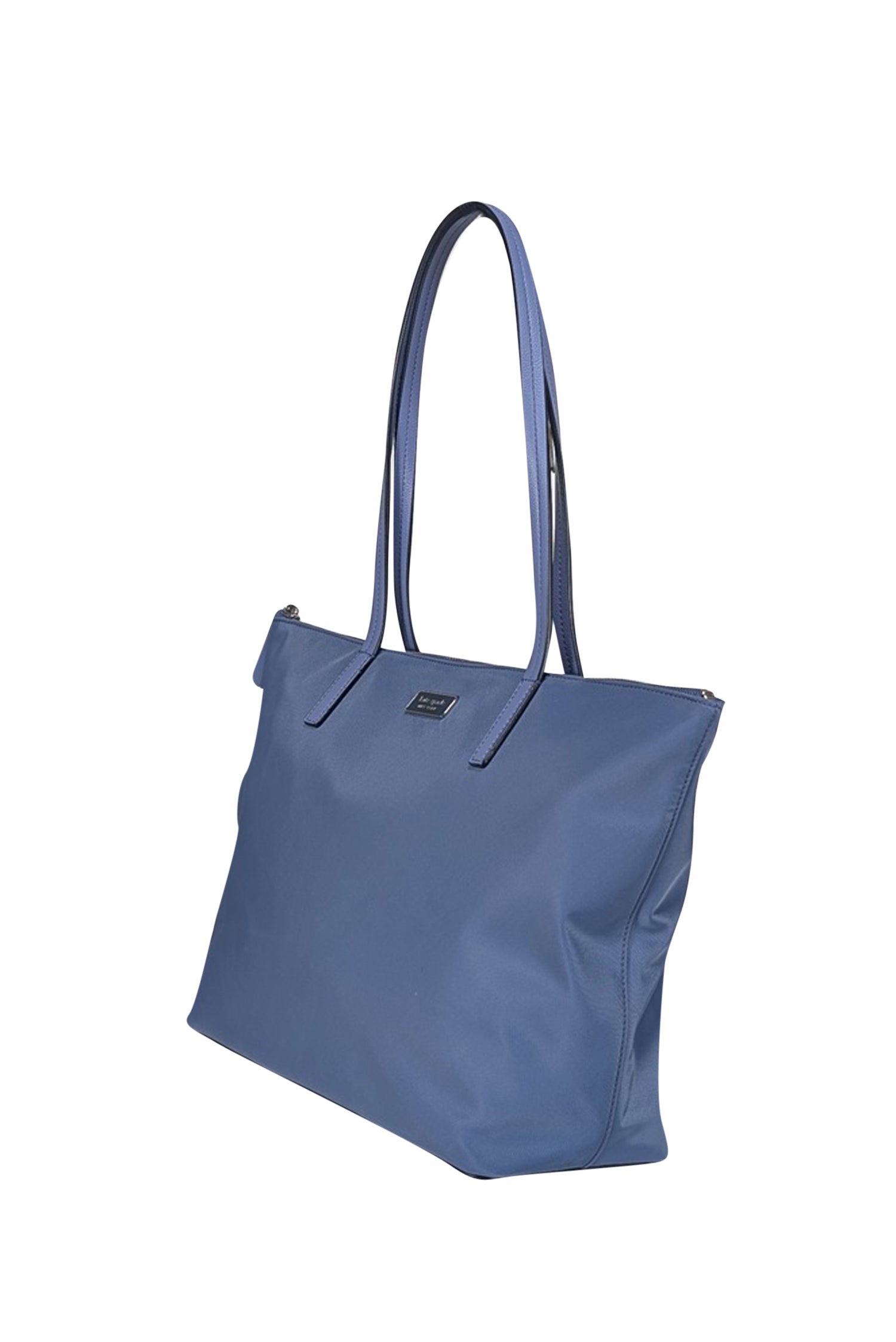 Kate Spade - Stunning Blue Hayden Tote Bag with Leather Trim