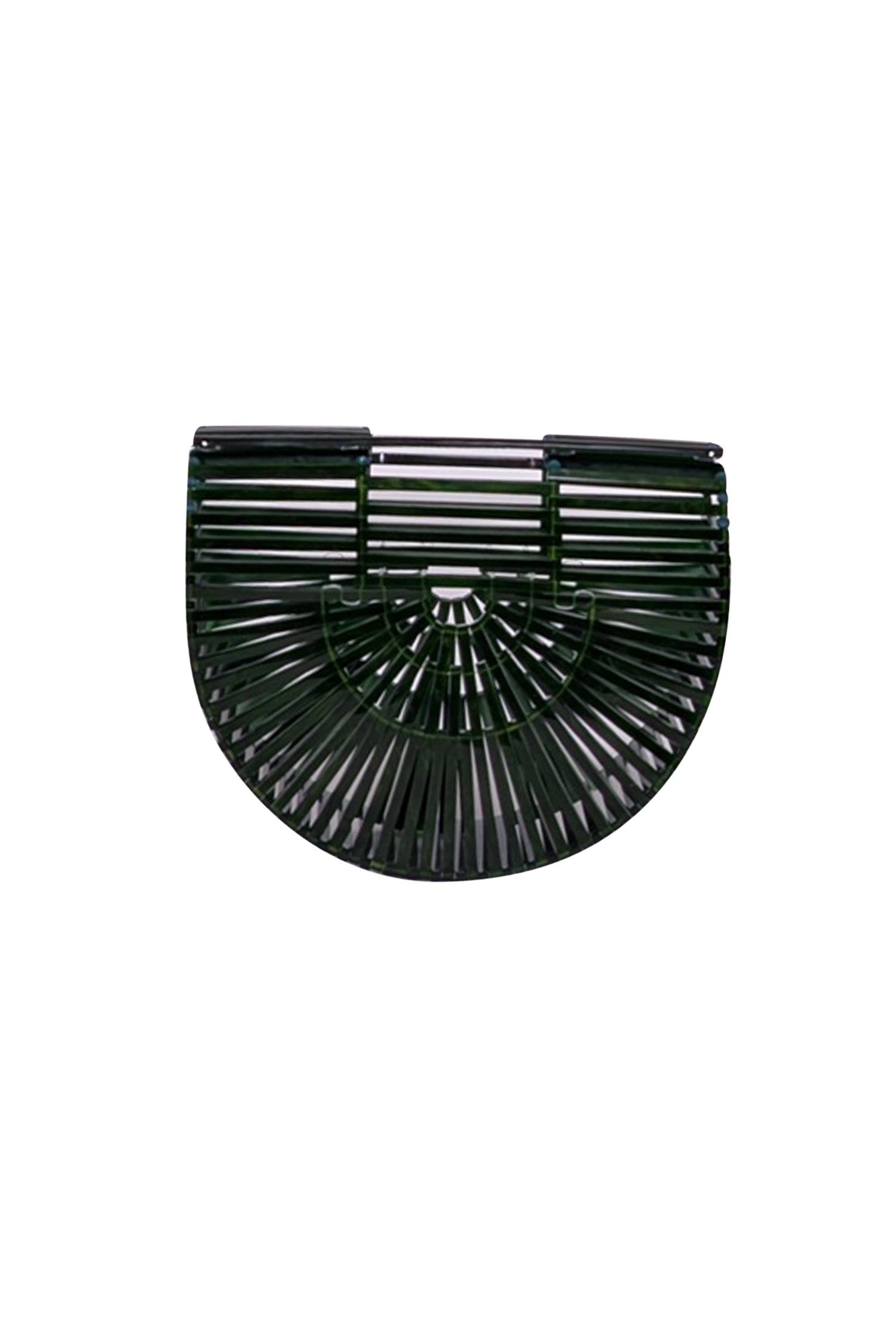 Cult Gaia's Stunning Green Marbled Acrylic Ark Mini Bag