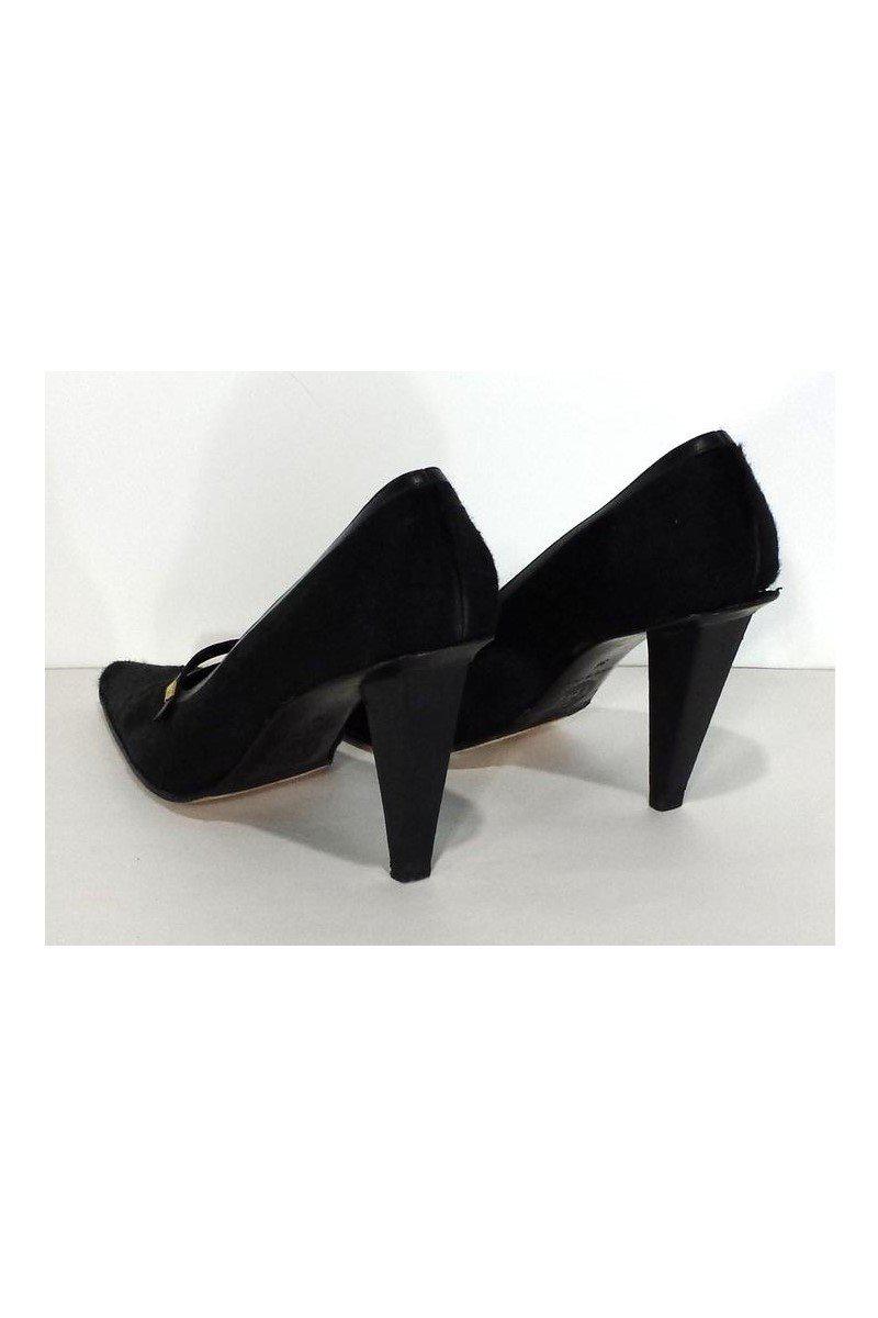 Gianni Versace - Stunning Black Pony Hair Pumps, Size 6 - Grab Yours Now!