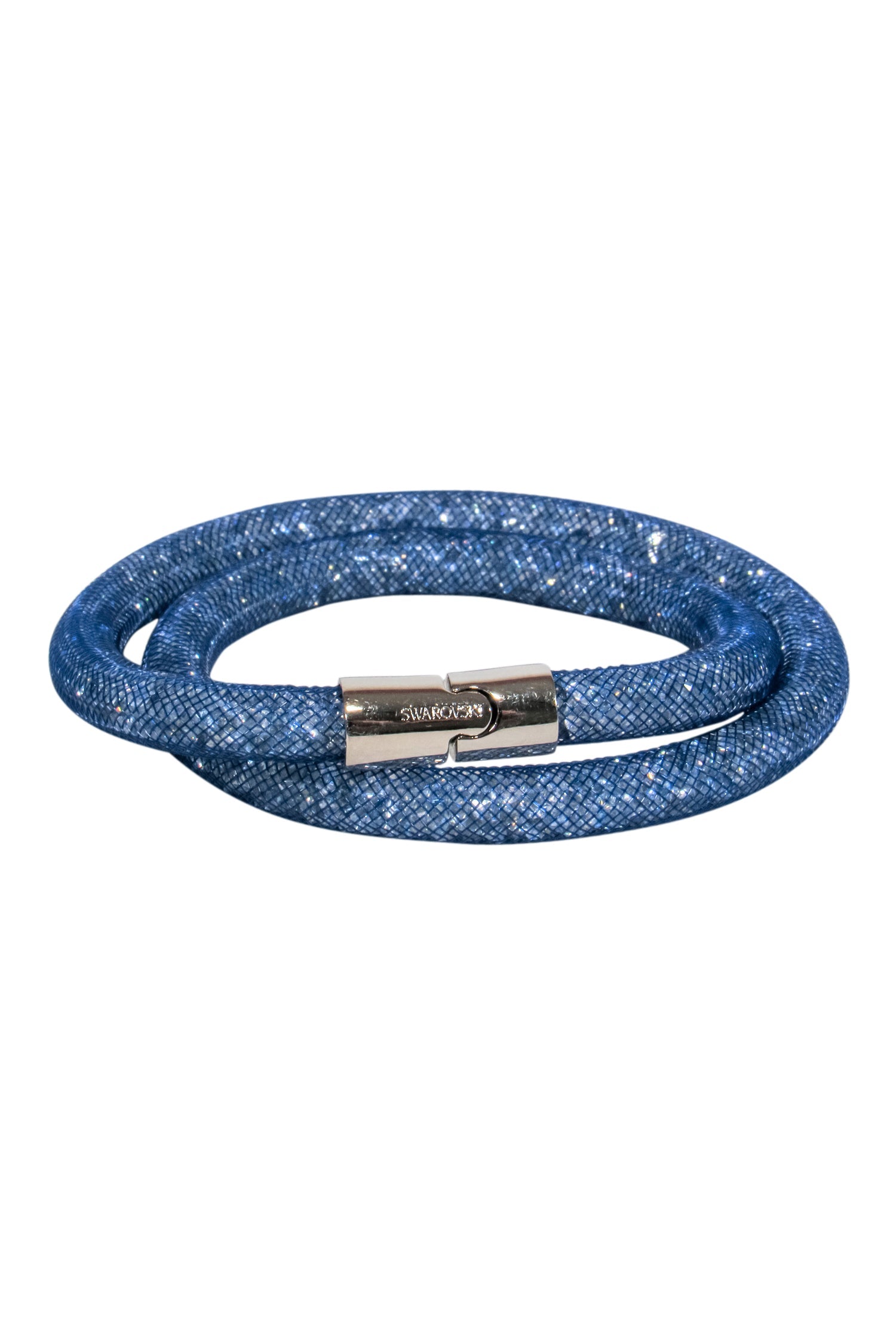 Swarovski Blue 'Stardust' Double Wrap Bracelet - A Dazzling Accessory