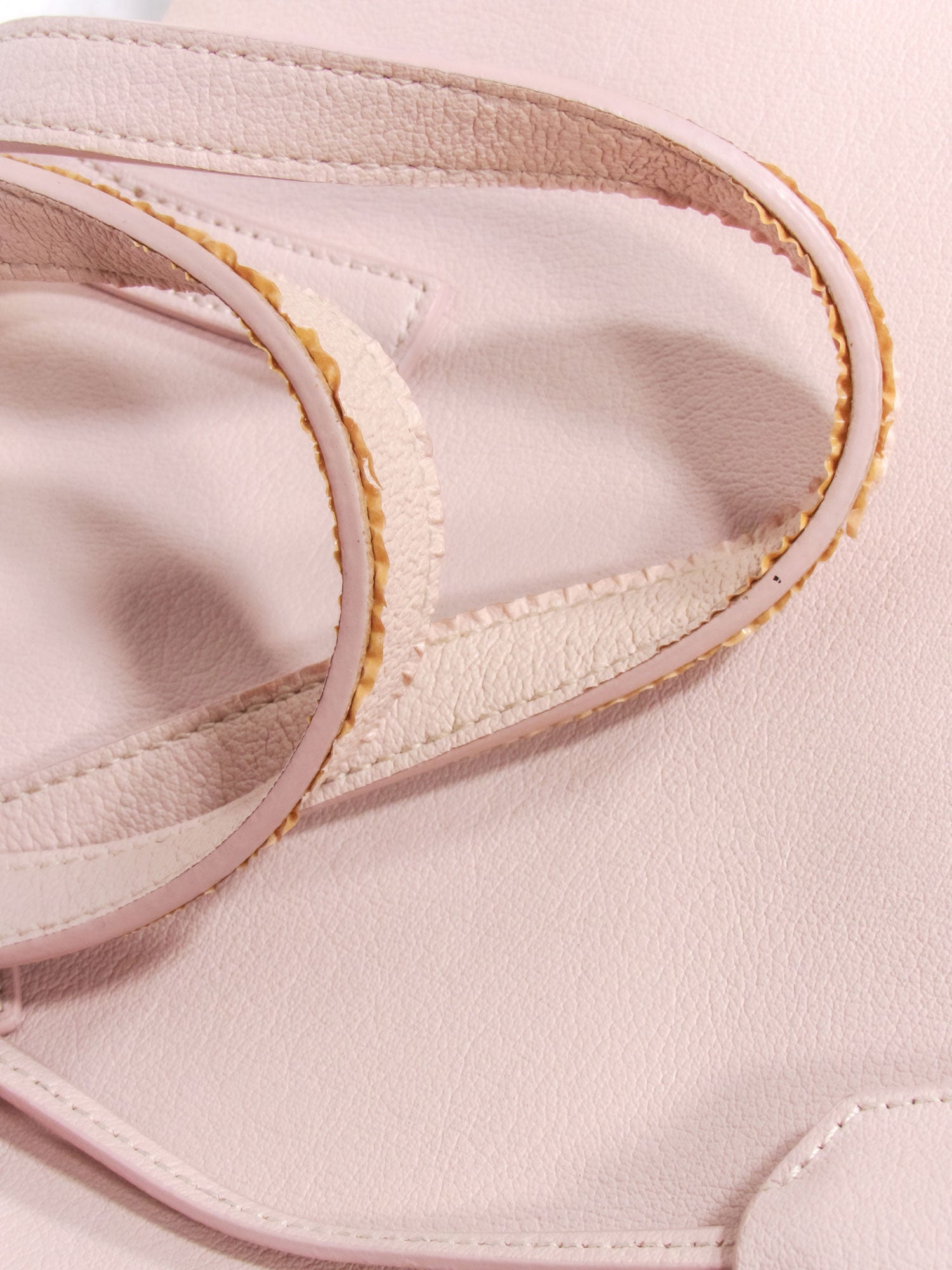 Yves Saint Laurent Blush Pink Leather Satchel: A Playful Office Essential