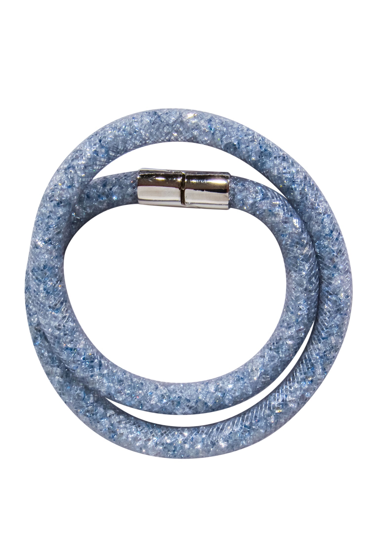 Swarovski Grey 'Stardust' Double Wrap Bracelet - A Sparkling Delight