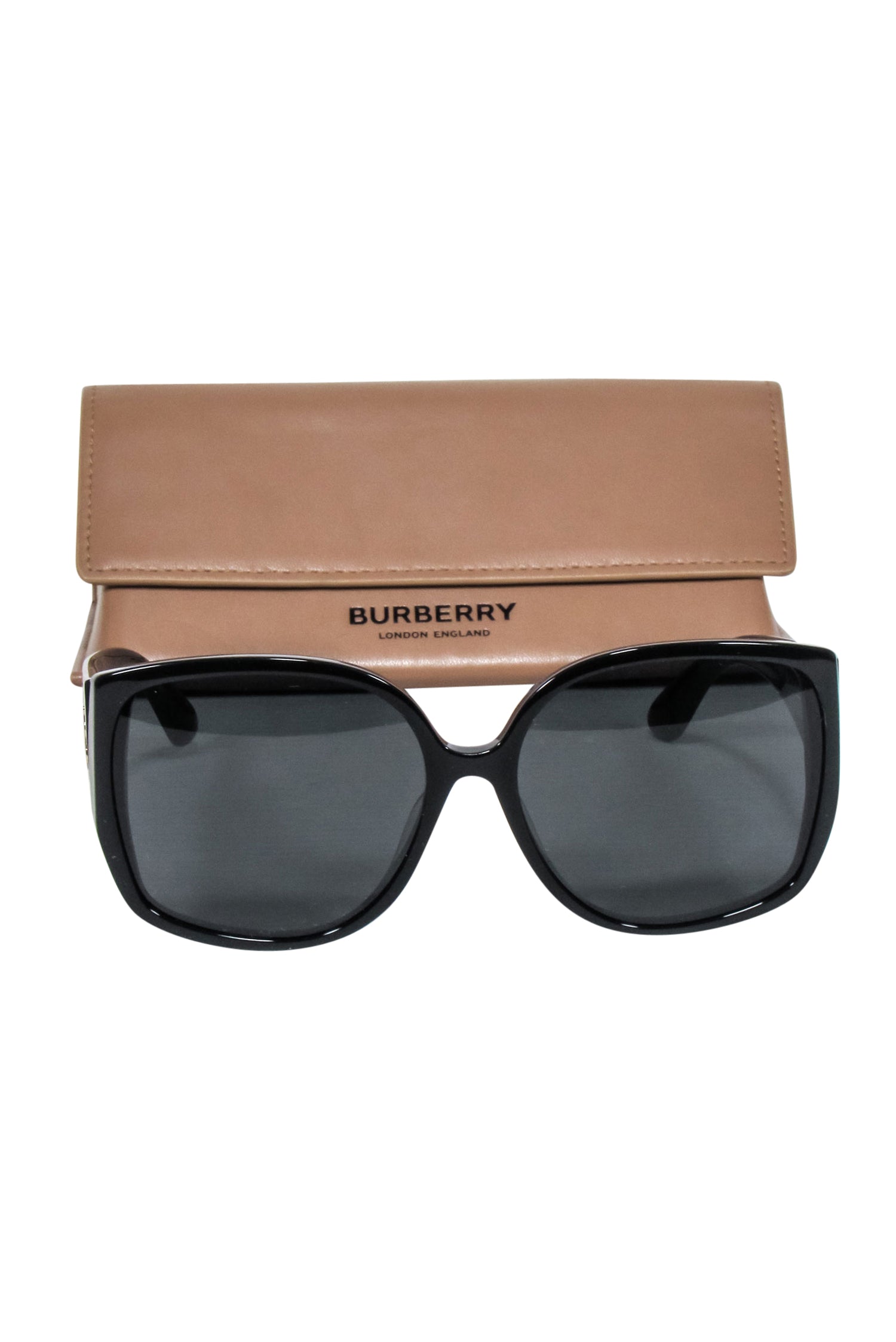 Burberry Black Oversized Fashion Sunglasses