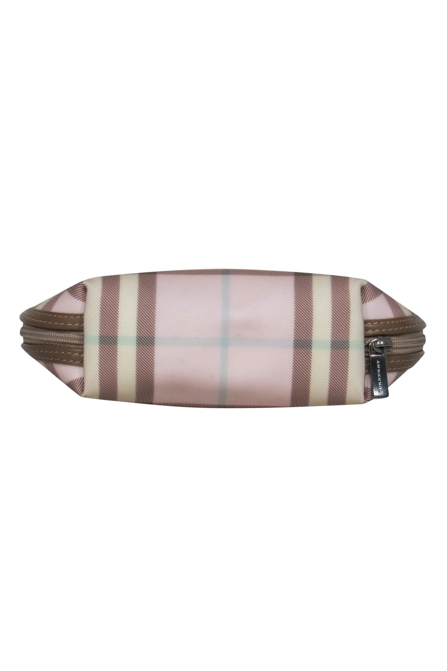 Burberry Pink Tartan Magic Pouch