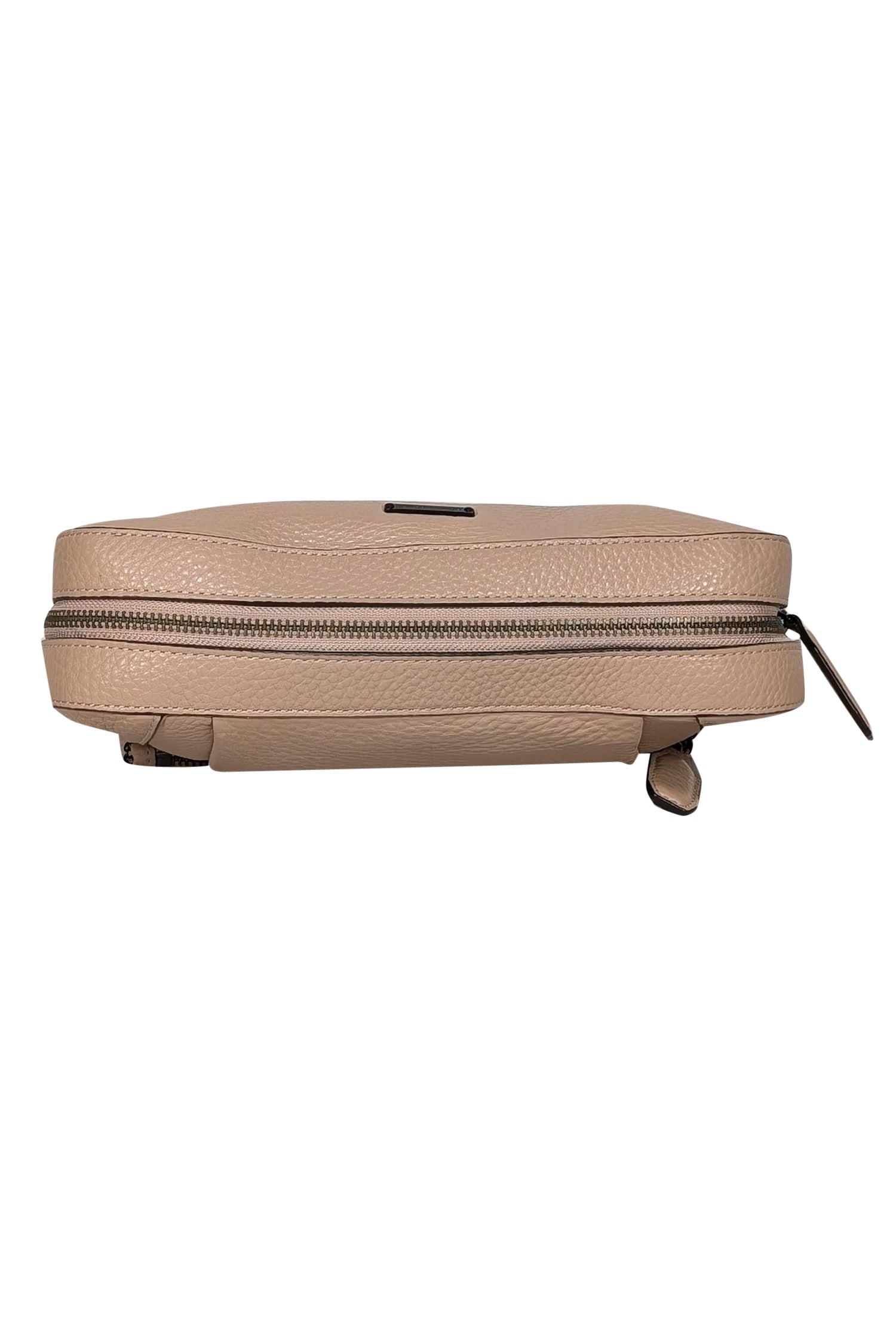 Rebecca Minkoff Beige Pebbled Leather Chic Crossbody Bag