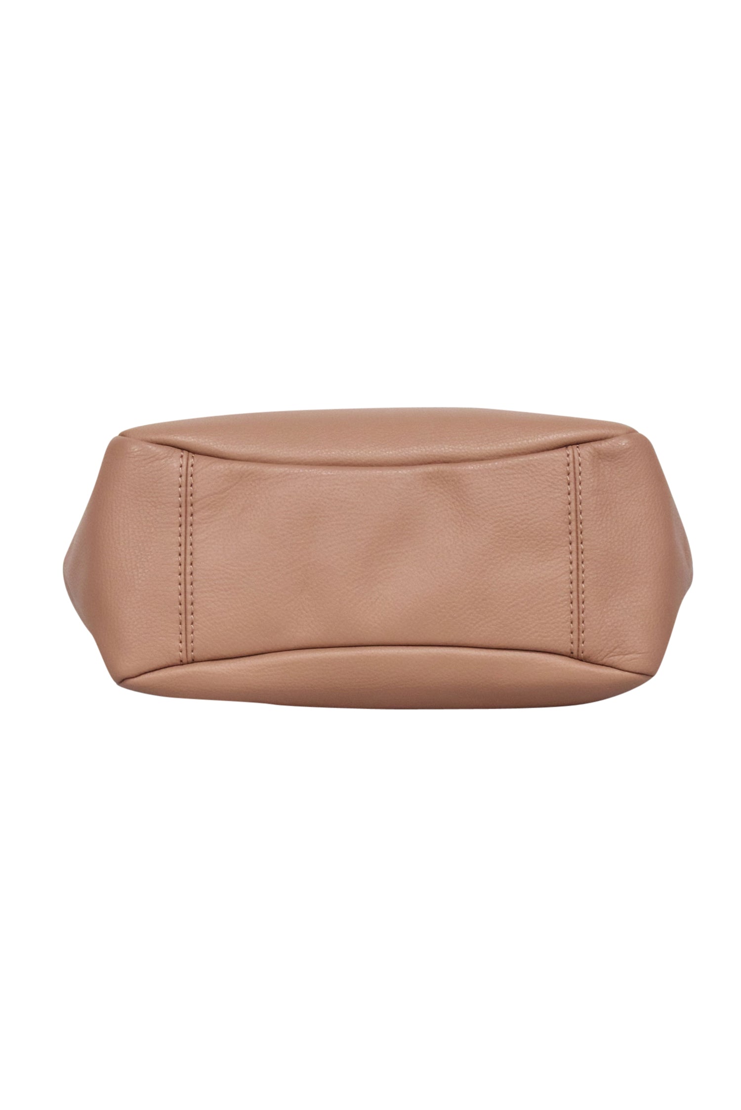 Kate Spade Tan Pebbled Leather Tote Bag: Glamorous Chain-Link Handles