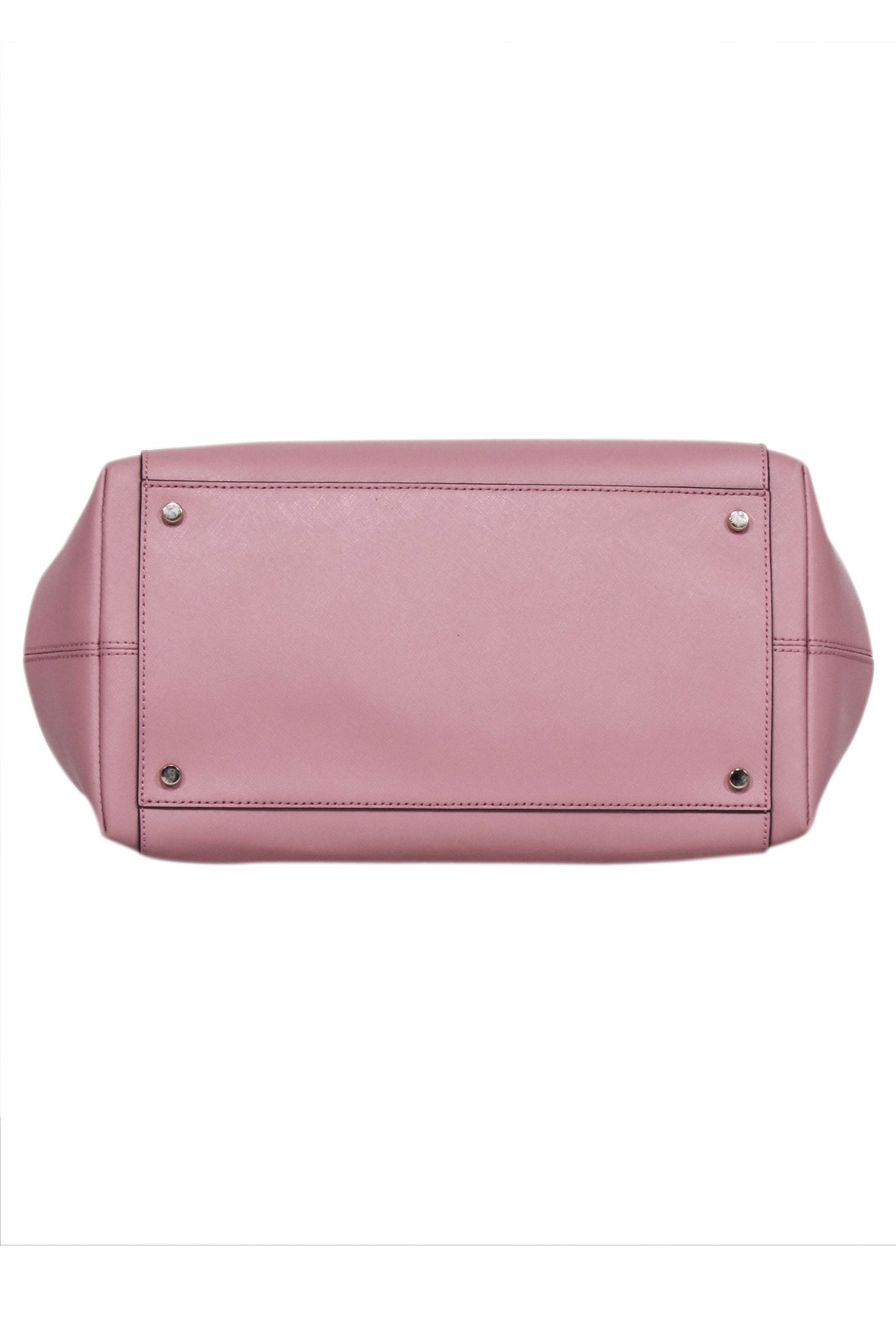 Kate Spade - Chic Mauve Saffiano Leather Satchel for Trendy Office Goers