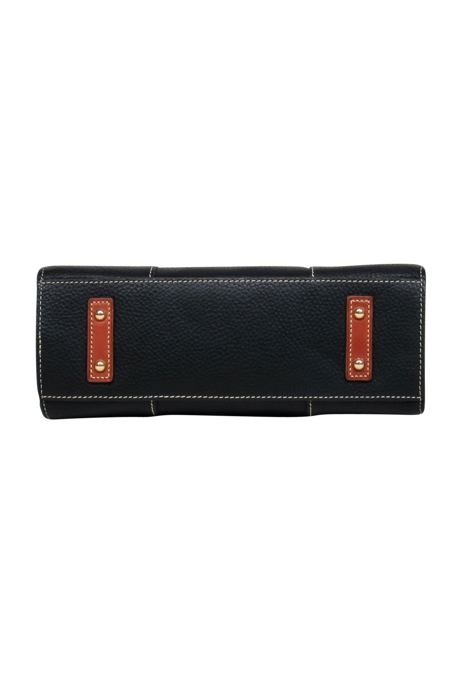 Dooney & Bourke - Stylish Black Leather Lexington Shopper Tote Bag