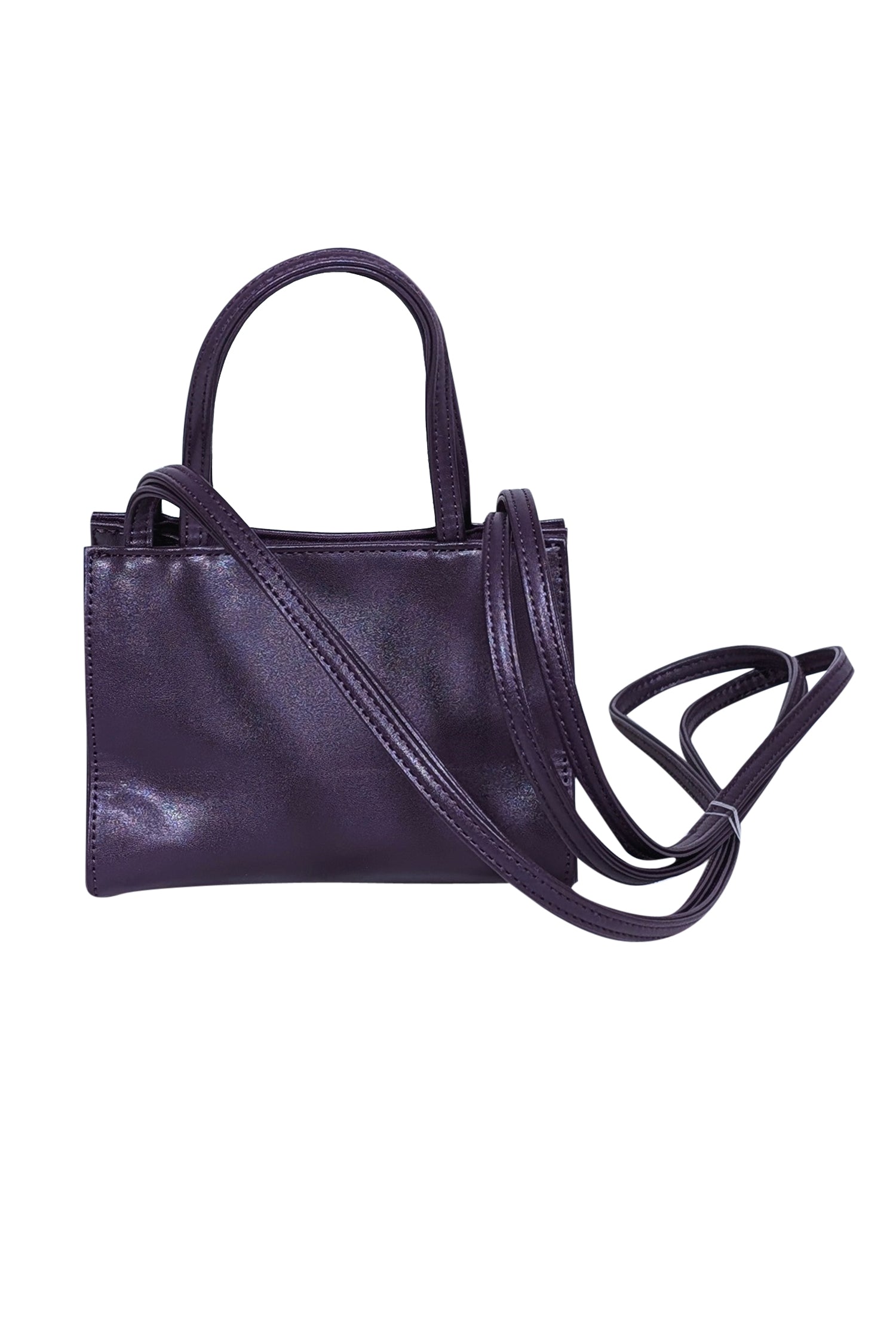 Telfar Mini Bag - Eggplant Purple Delight