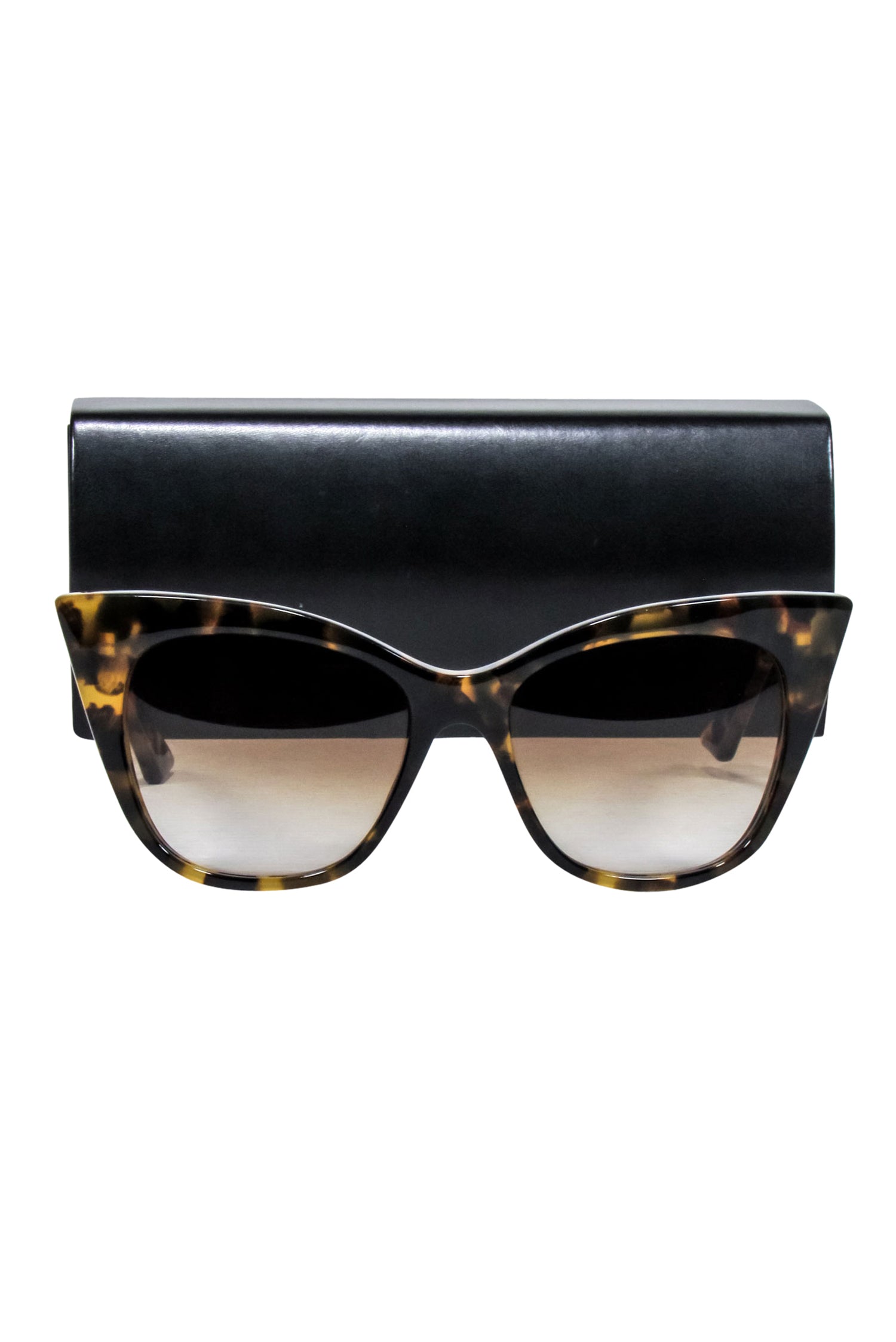 Dita Brown Tortoise Cat Eye Summer Sunglasses