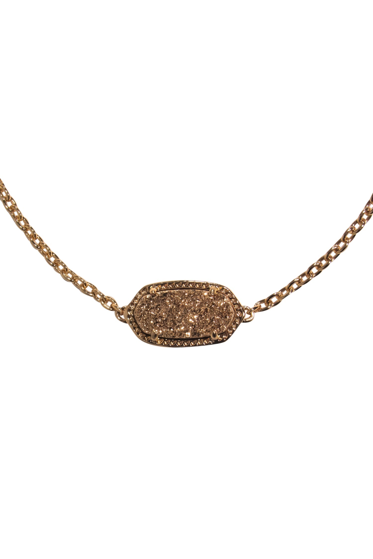 Kendra Scott - Rose Gold Adjustable 'Elaina' Chain Bracelet with Sparkling Stone