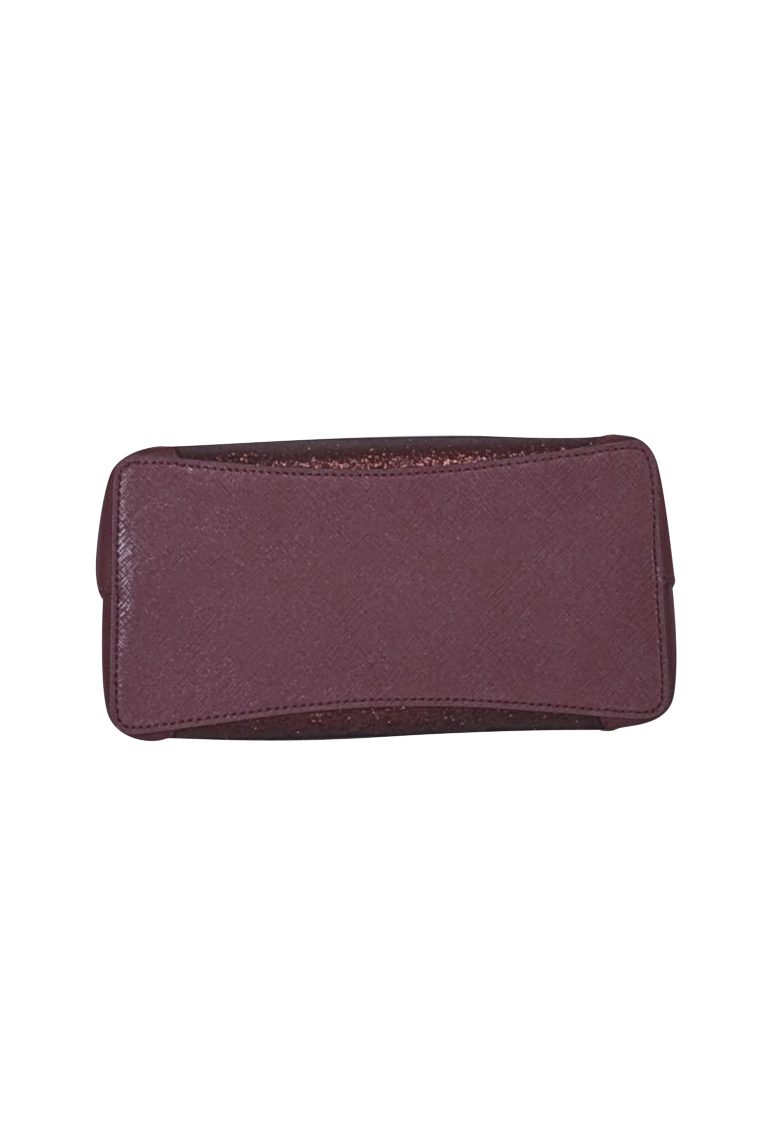 Kate Spade Maroon Glitter Satchel - Sparkle in Style!