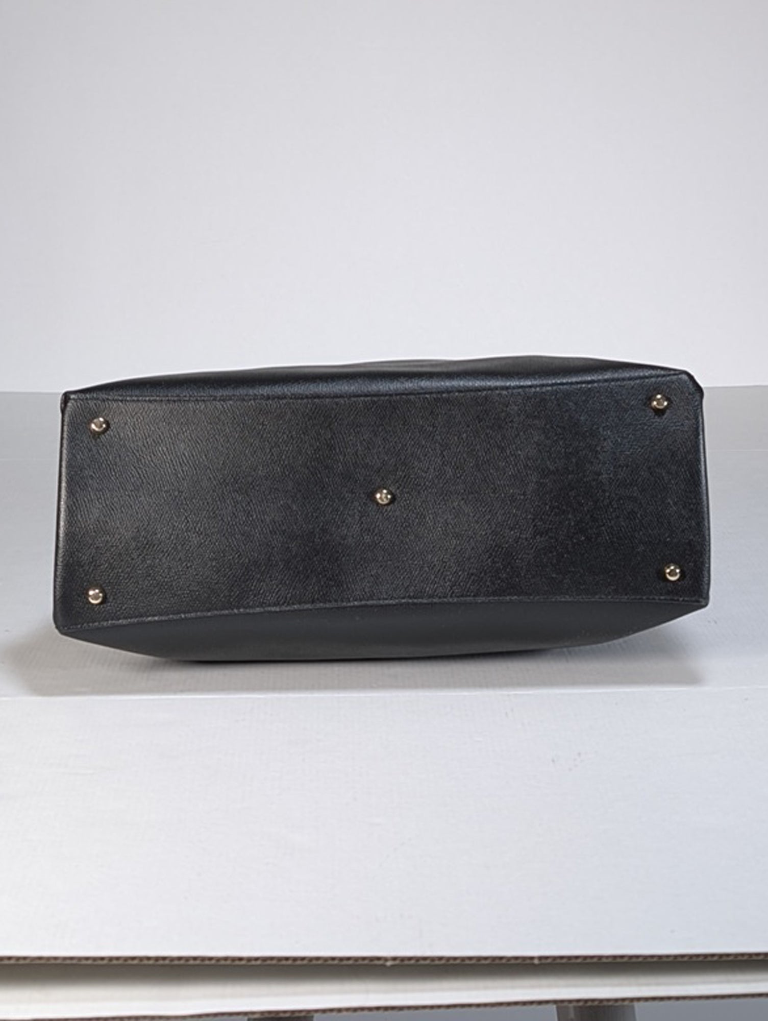 Furla - Stunning Black Saffiano Leather Tote Bag