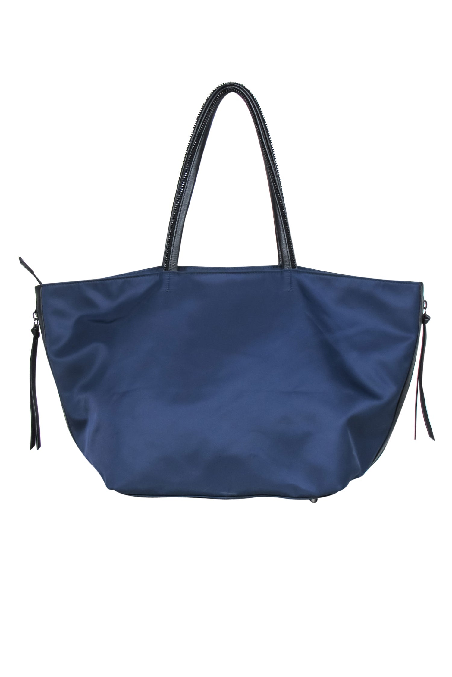 Botkier Navy Nylon Zipper Tote Bag - The Ultimate Spacious Companion