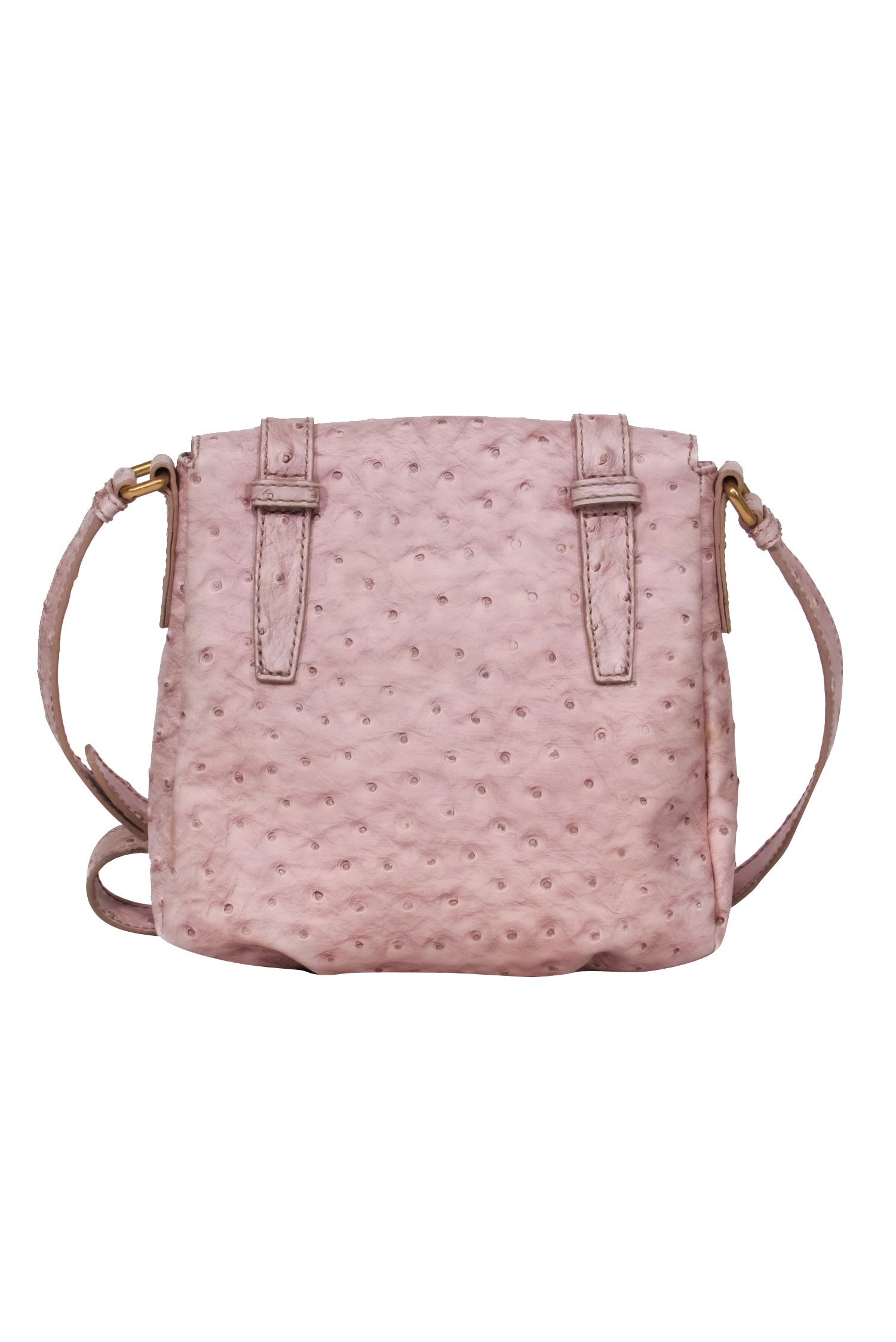 Marc by Marc Jacobs - Enchanting Pink Faux Ostrich Embossed Leather Satchel