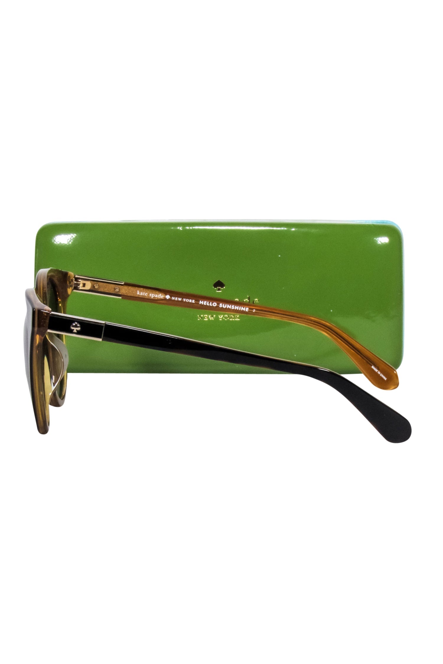 Kate Spade Dark Brown Round Fashion Sunglasses