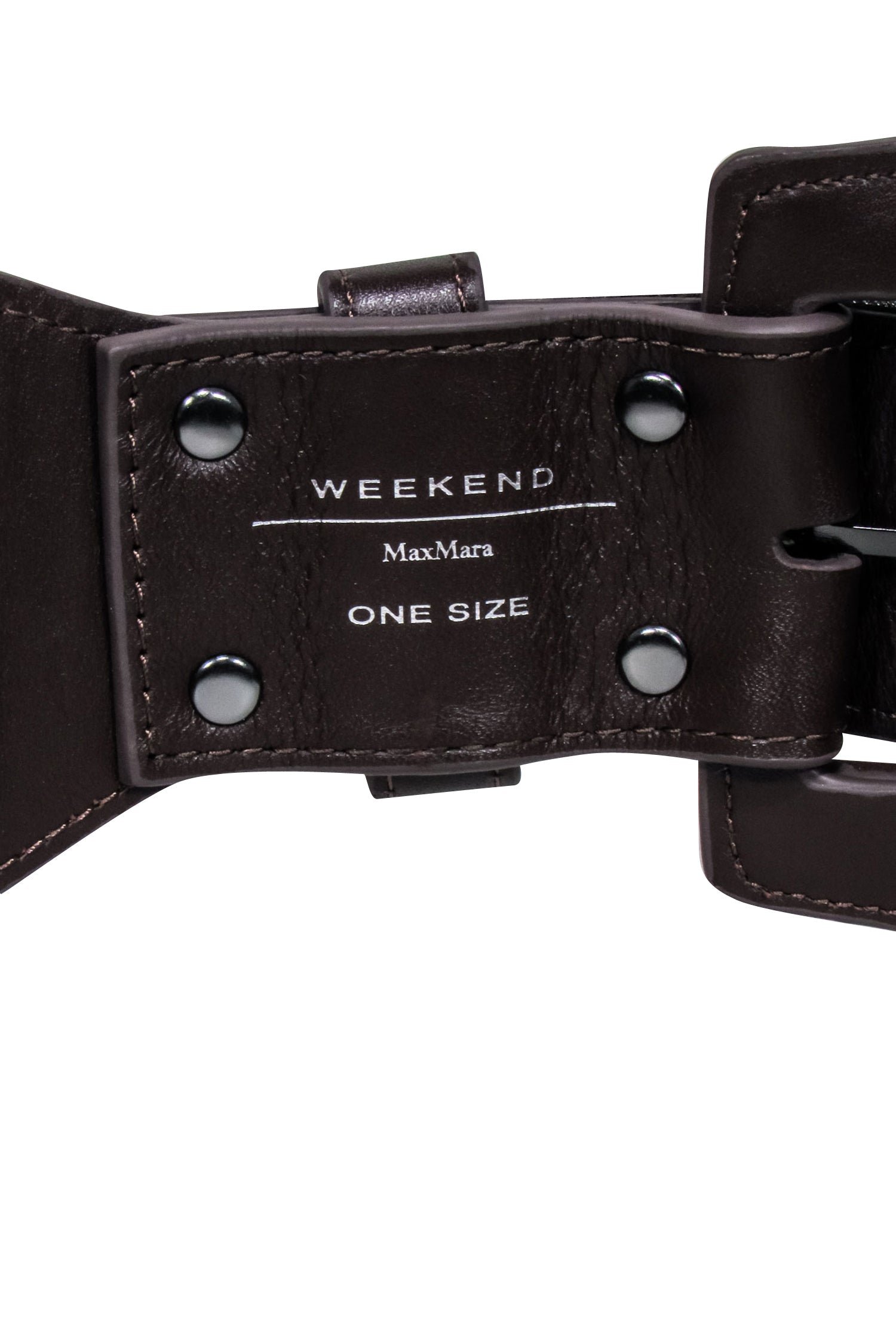 Weekend Max Mara - Stylish Multi - Color Fur Trim Belt (One Size)