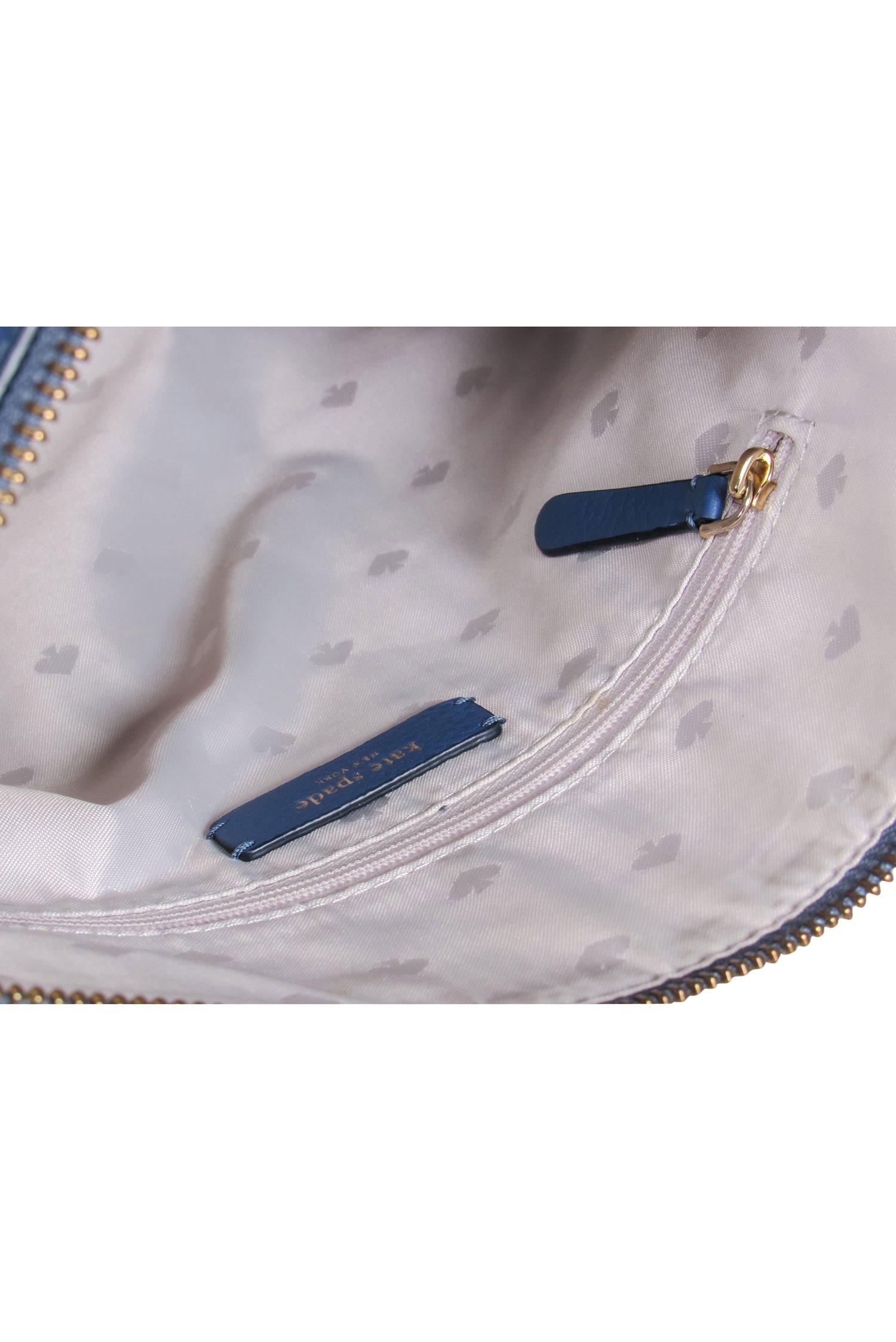 Kate Spade Smokey Blue Pebbled Leather Crossbody - A Fashion Must-Have!