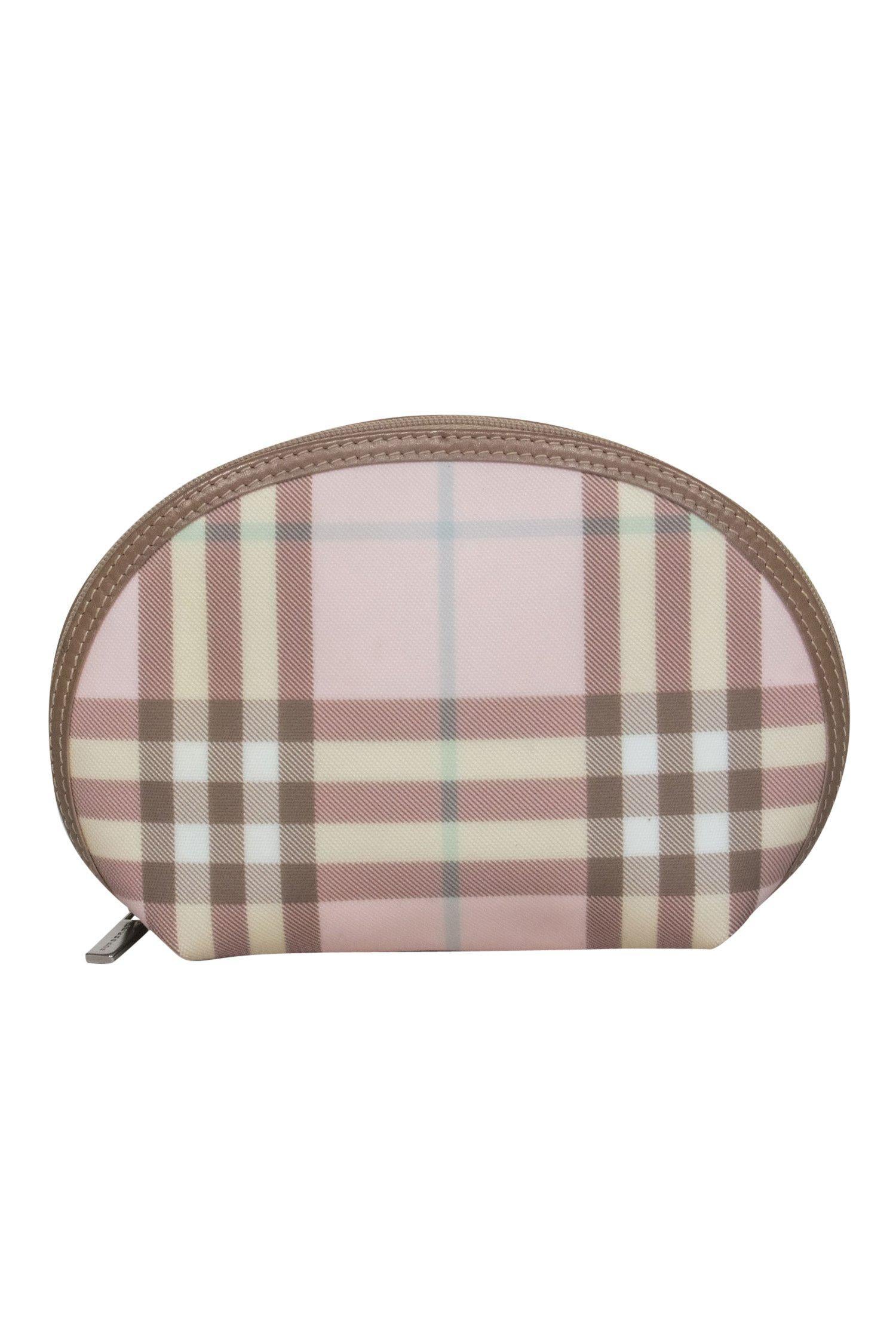 Burberry Pink Tartan Magic Pouch