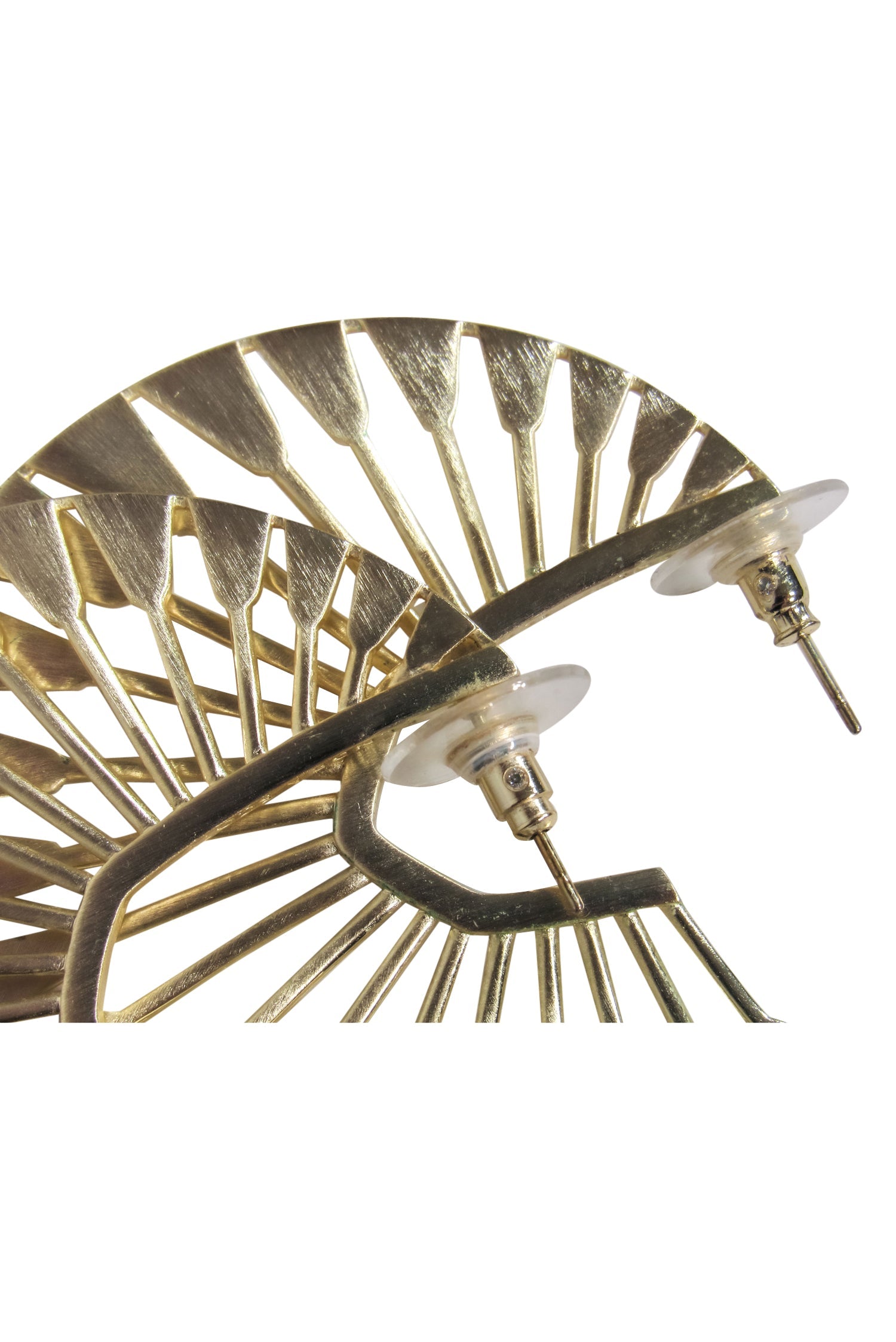 Kendra Scott's Stunning Gold Laser-Cut Circular Statement Earrings