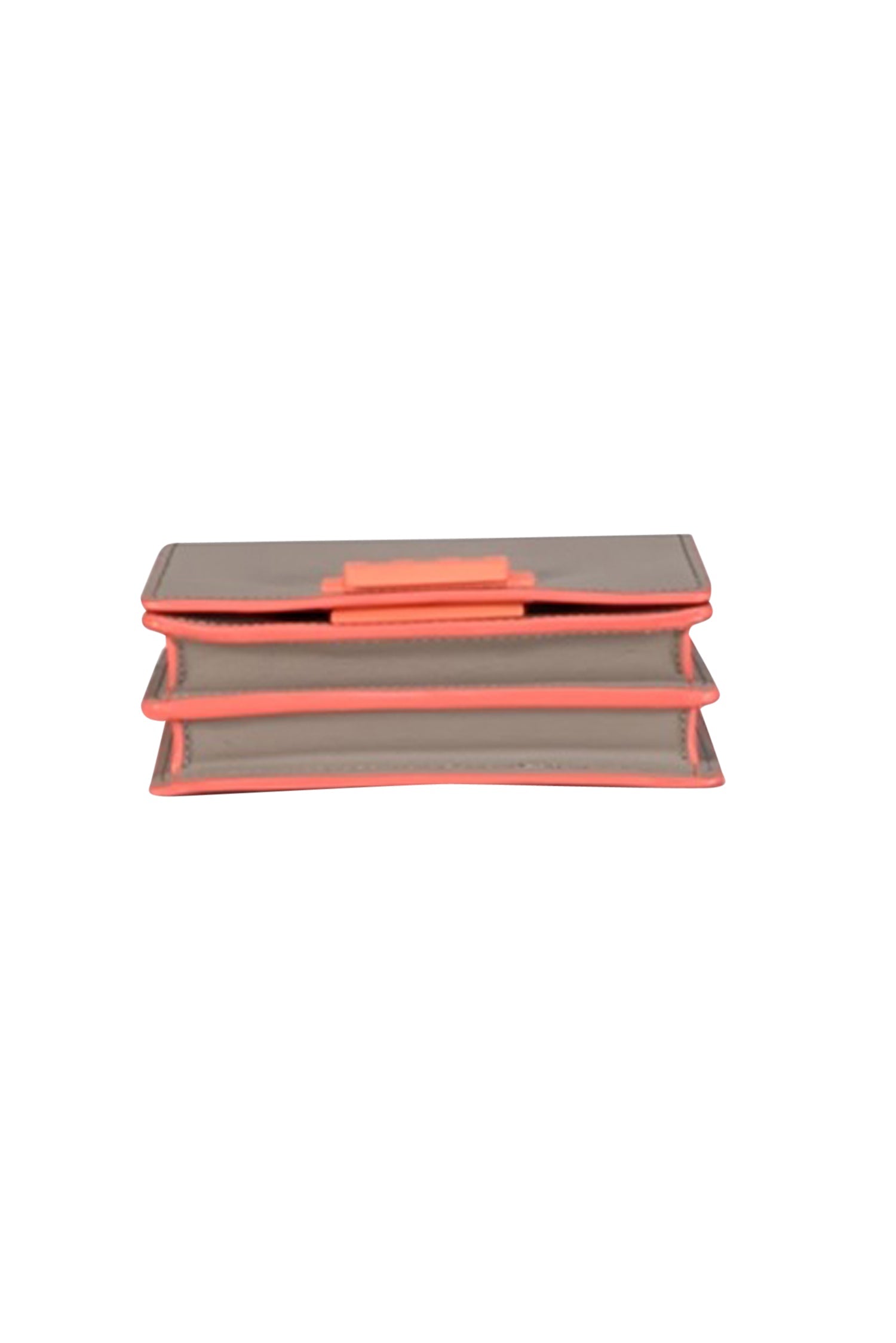Zac Posen's Stunning Grey & Coral Trim Crossbody Bag