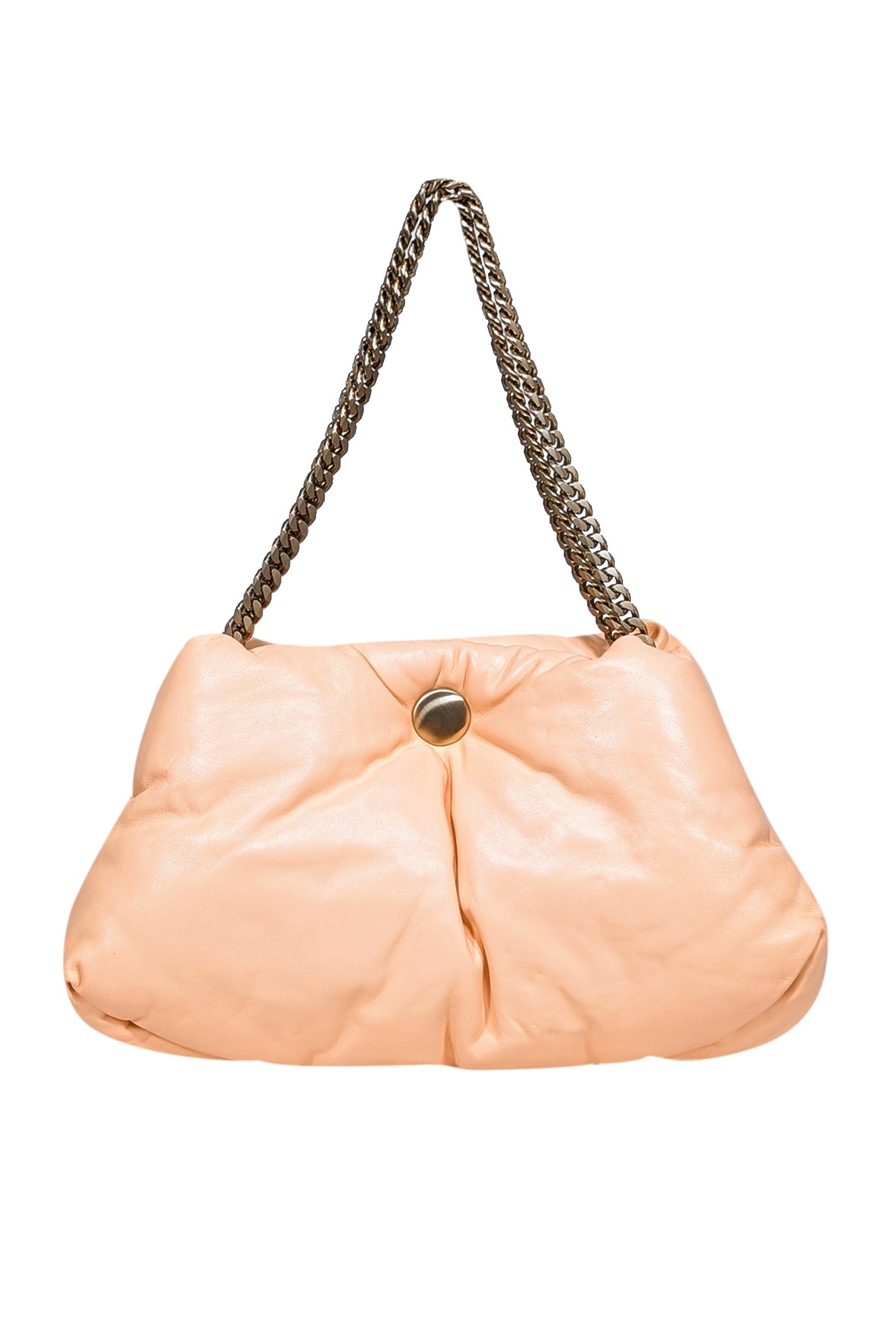 Proenza Schouler - Chic Peach 'Wo Tobo Puffy Chain' Shoulder Bag