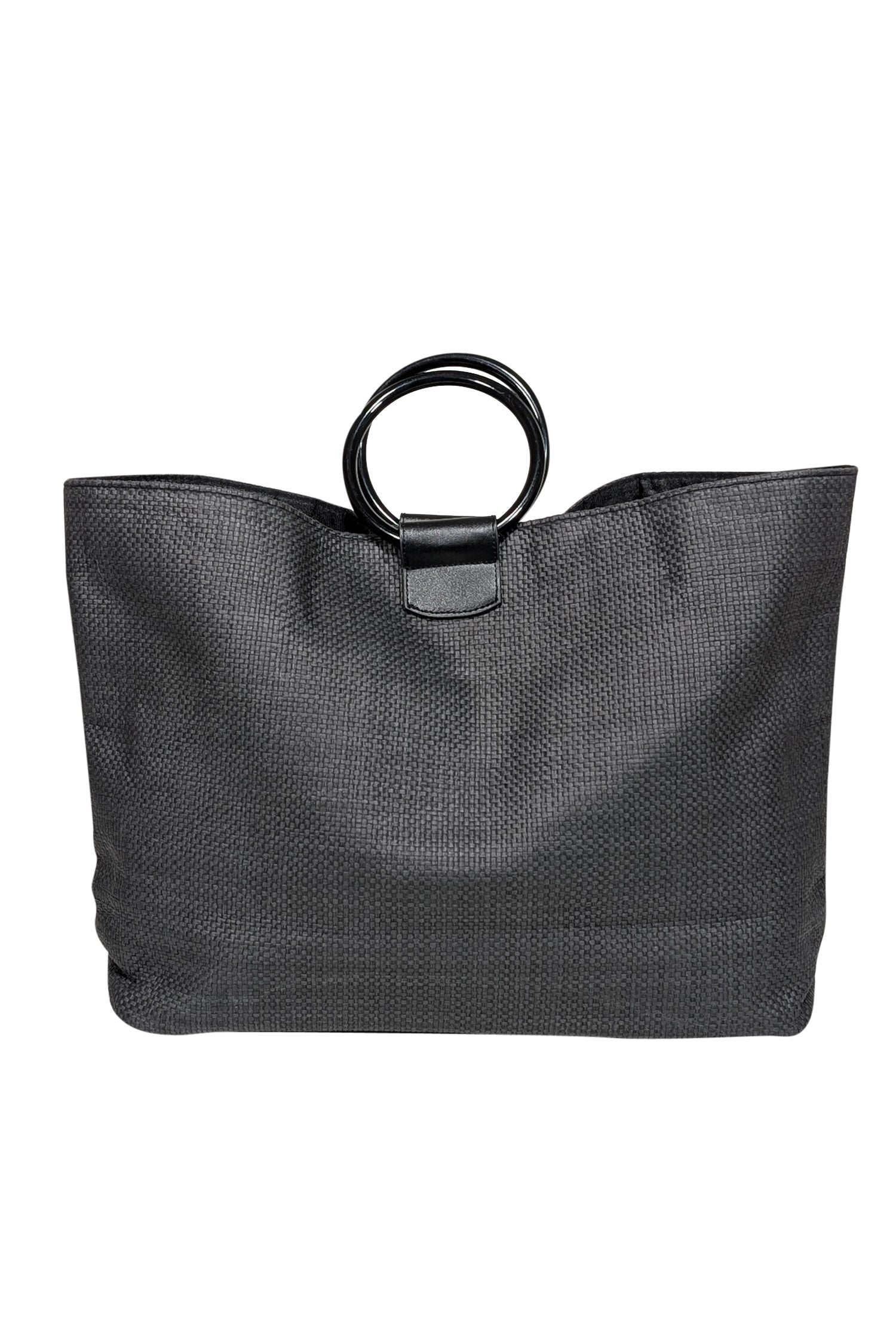 Kate Spade Black Raffia O-Ring Handle Tote: The Ultimate Beach Companion
