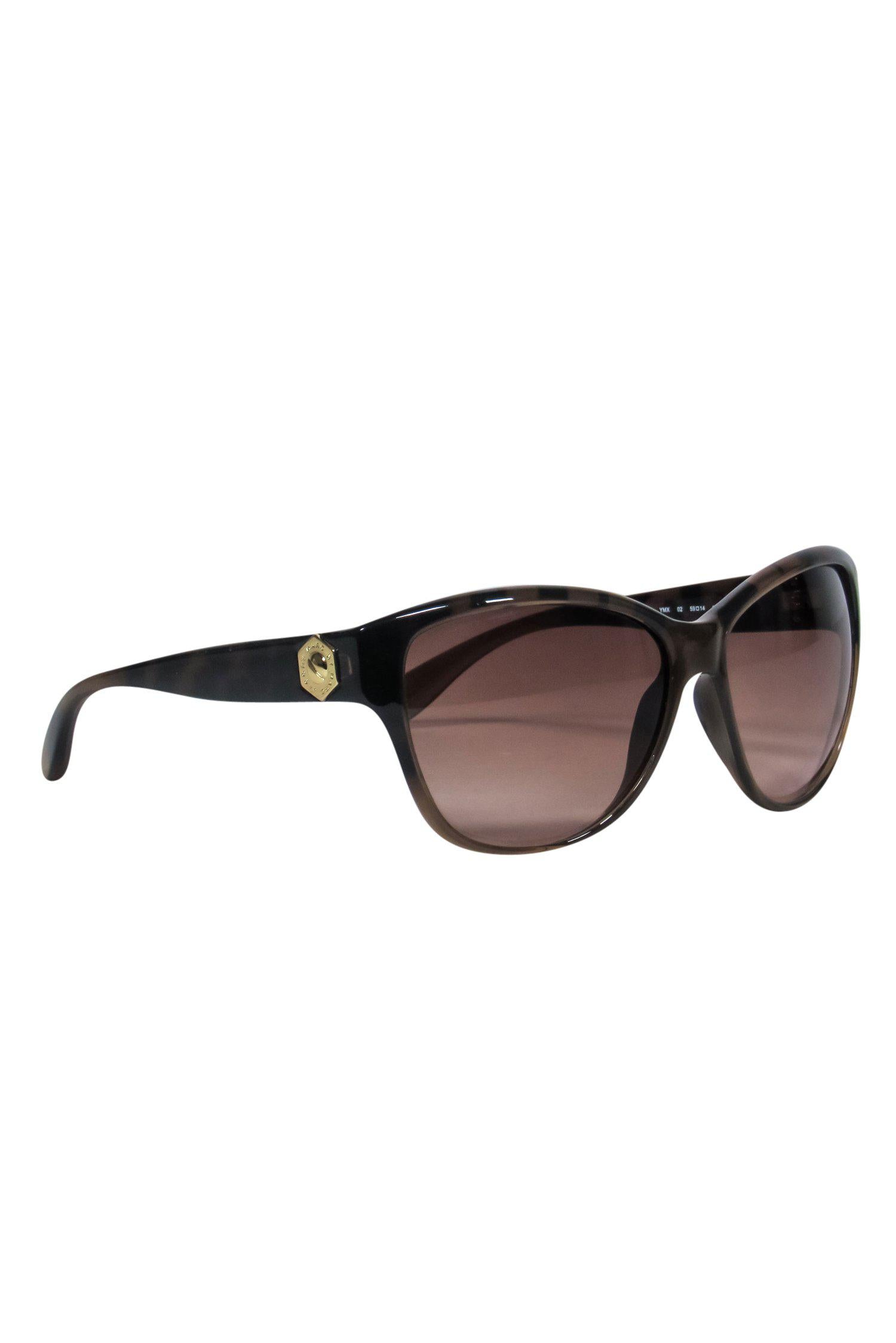 Marc by Marc Jacobs Brown Tortoise Shell Cat Eye Sunglasses: Retro Chic!