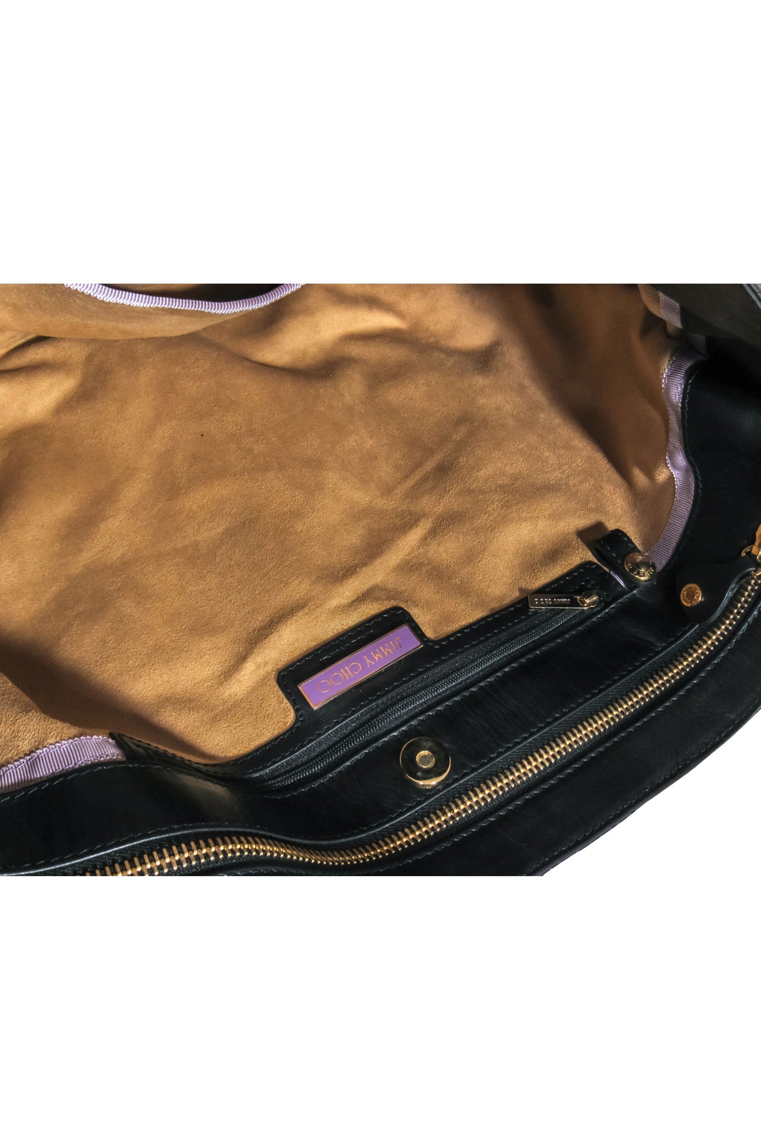 Jimmy Choo - Stunning Purple, Blue & Black Metallic Python Shoulder Bag