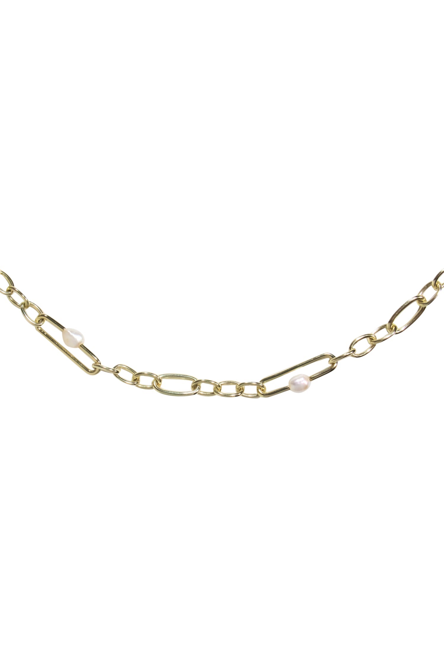 Kendra Scott's Gold Chain Lindsay Necklace with Faux Pearls - A Fashion Statement!