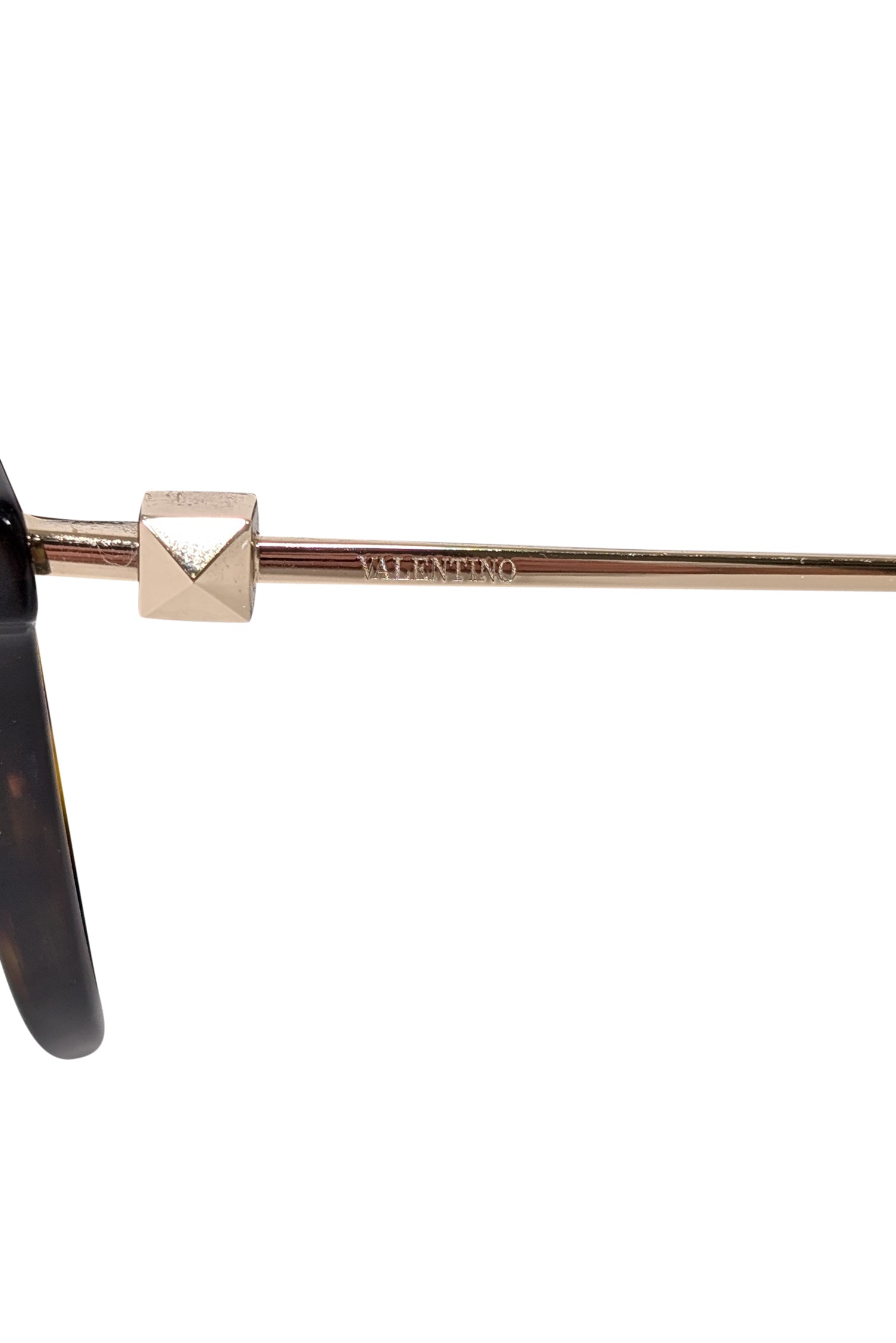 Valentino's Stunning Brown Tortoise Round Sunglasses