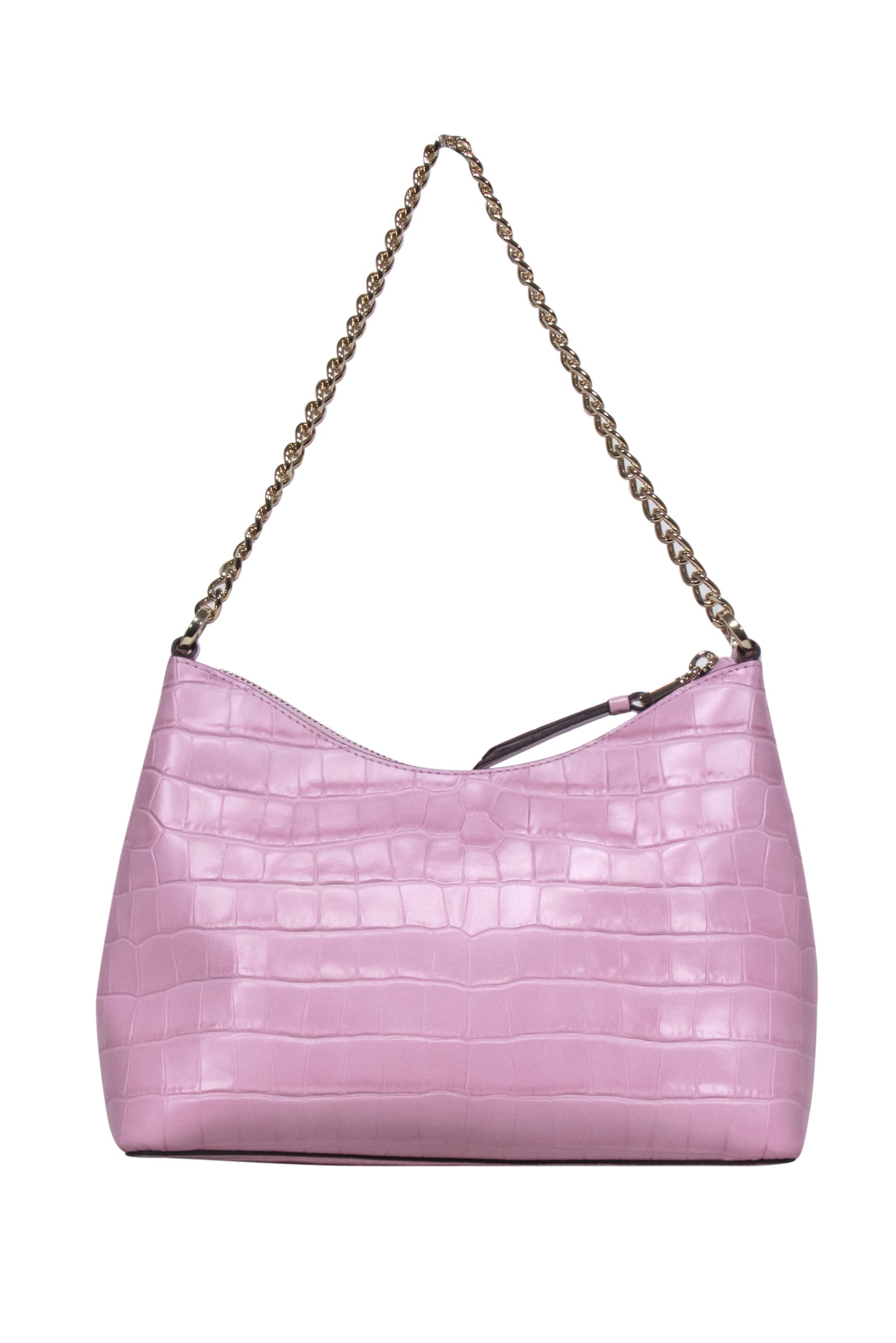 Kate Spade - Stunning Light Pink Croc Embossed Leather Crossbody Bag