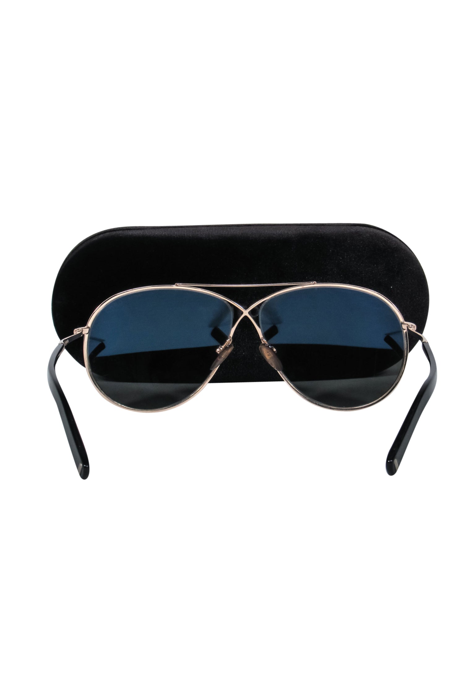 Tom Ford Gold Mirrored Aviator Sunglasses - A Glamorous Essential