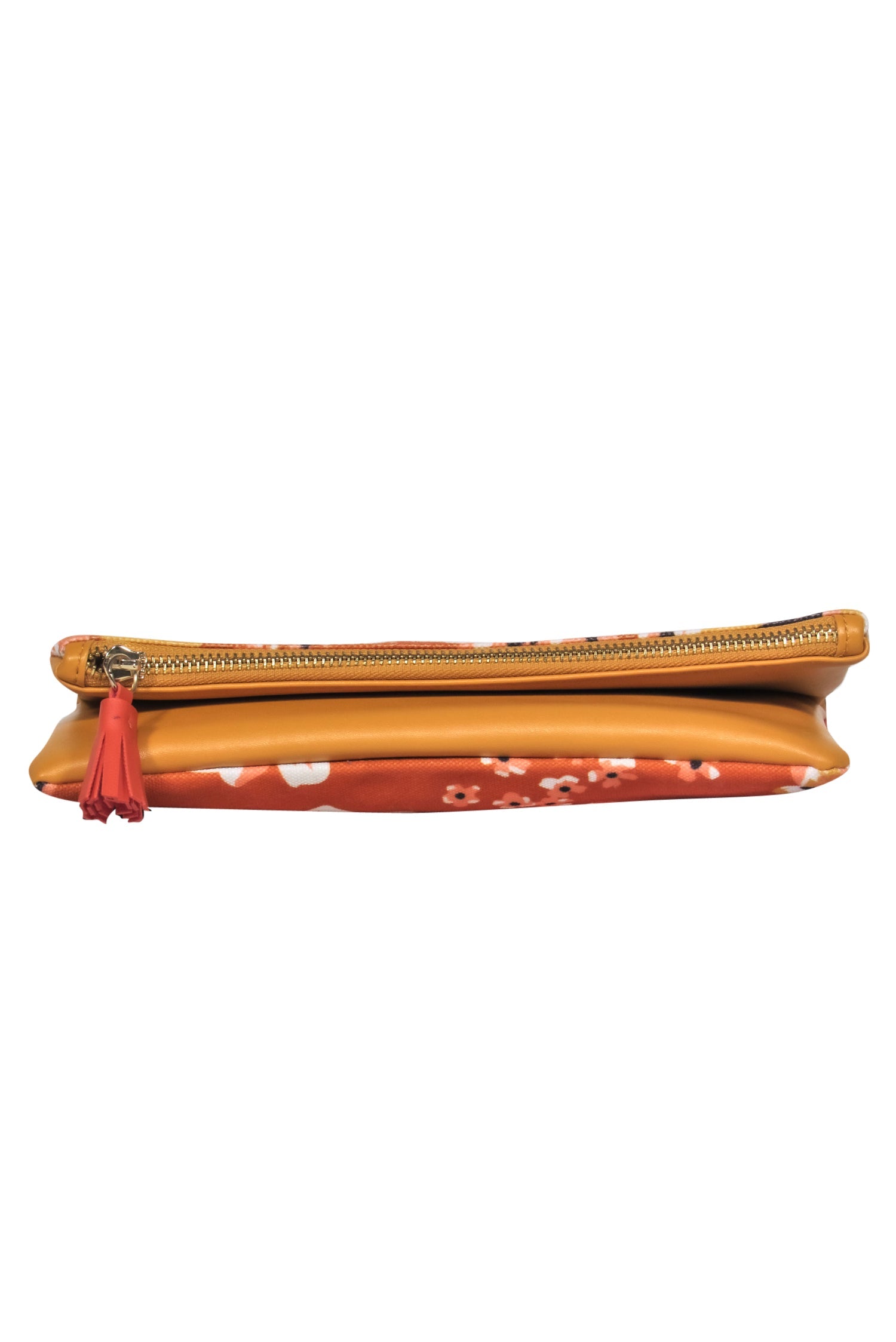 Rachel Pally's Stunning Orange & Yellow Floral Print Clutch