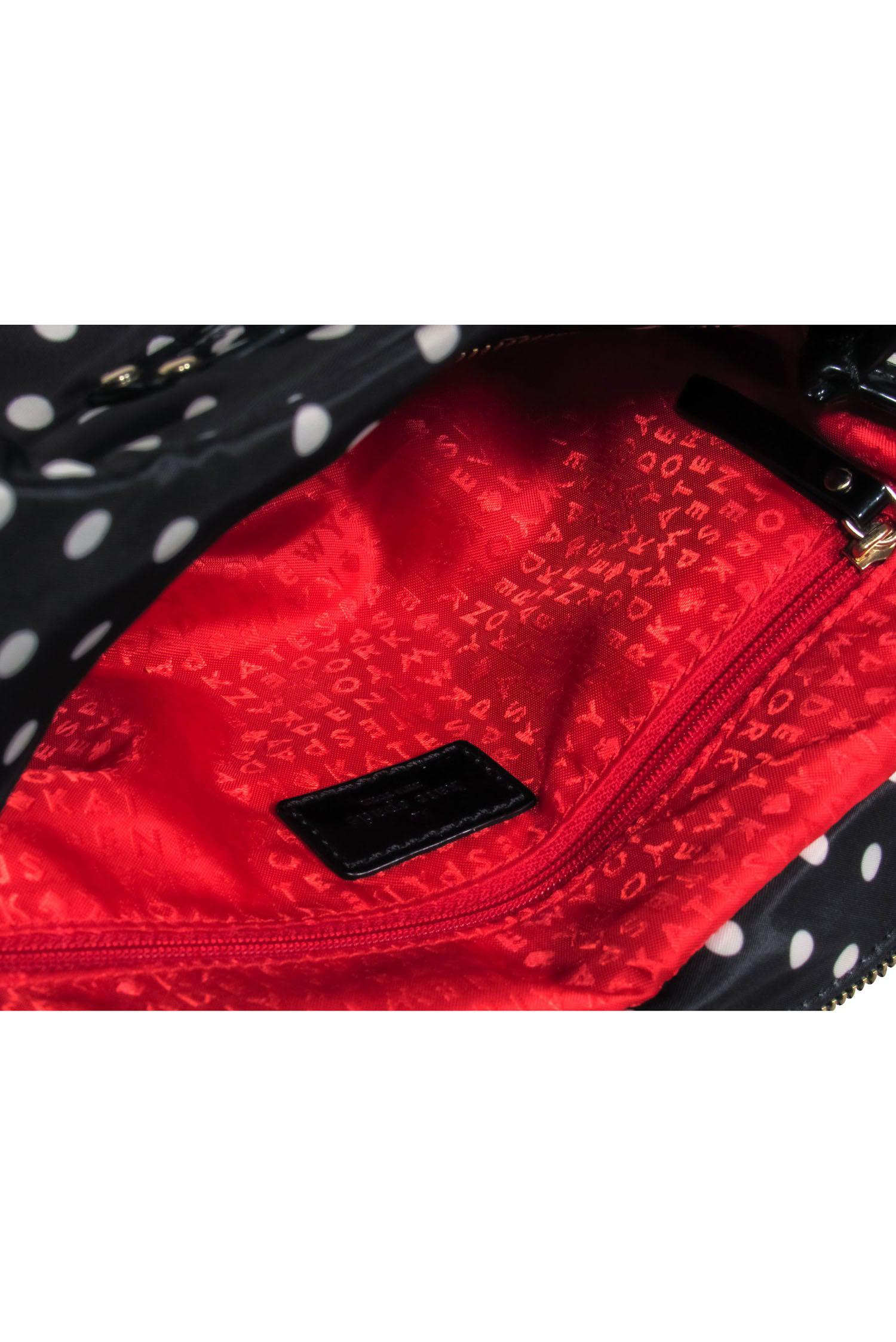 Kate Spade Black & White Polka Dot Shoulder Bag - A Playful Fashion Statement