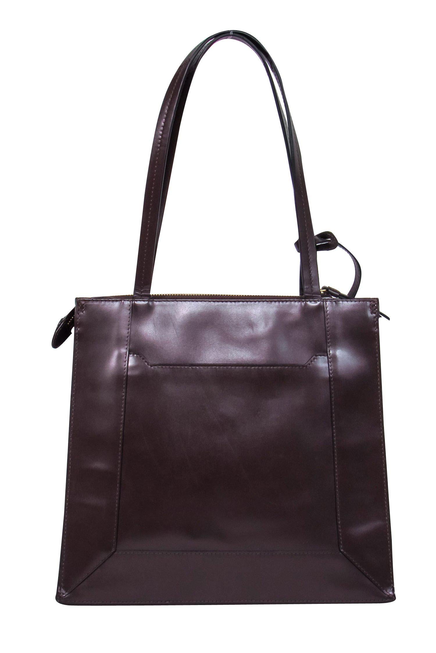 Radley London - Stunning Brown Smooth Leather Square Shoulder Bag