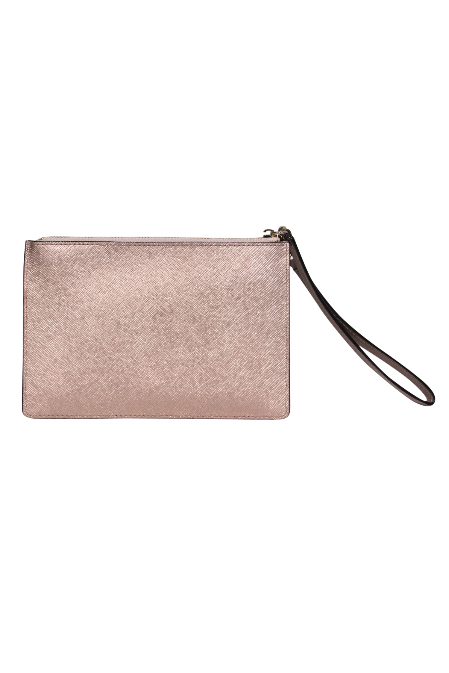 Kate Spade Rose Gold Textured Leather Newbury Lane Wristlet - A Fashionable Essential