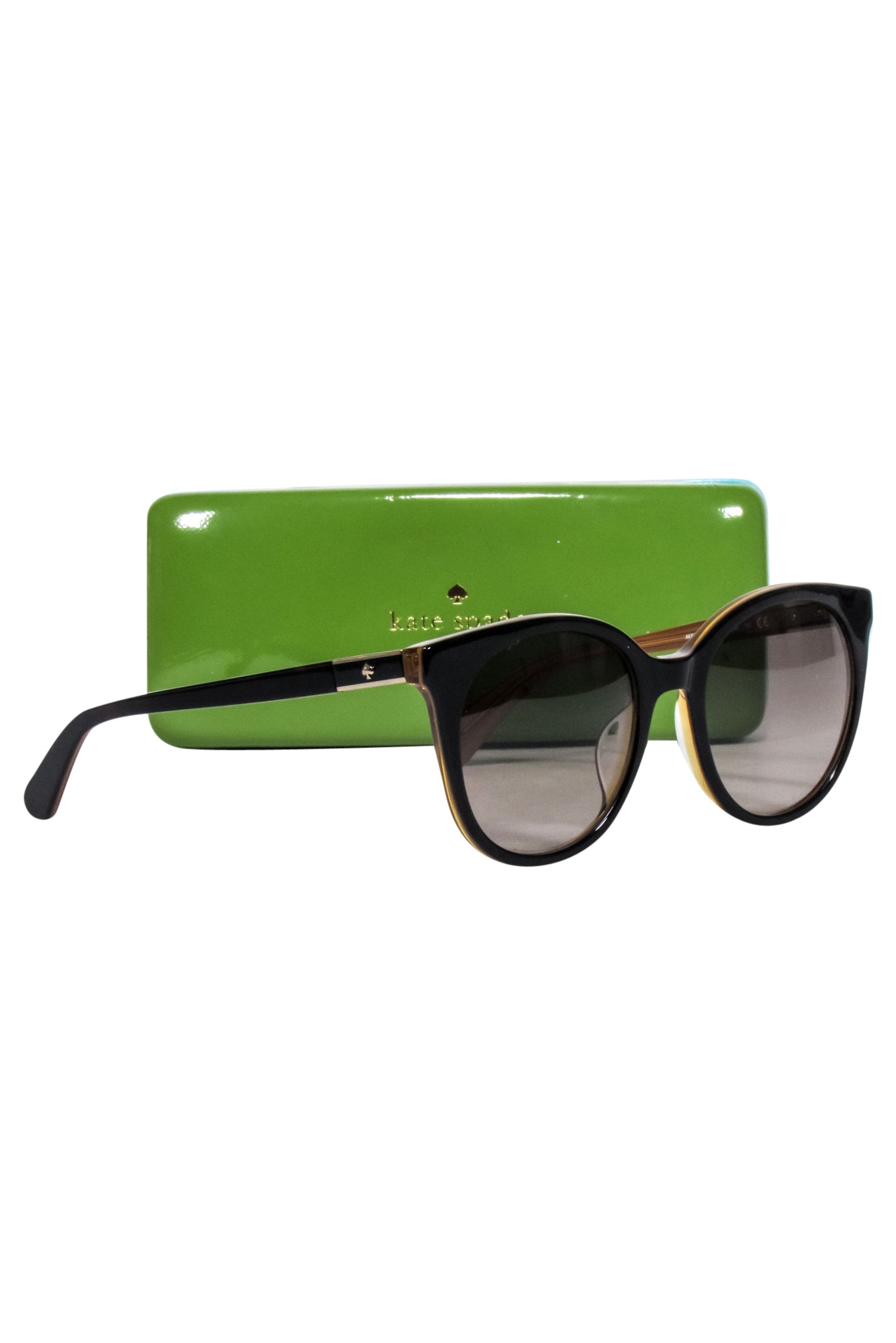 Kate Spade Dark Brown Round Fashion Sunglasses