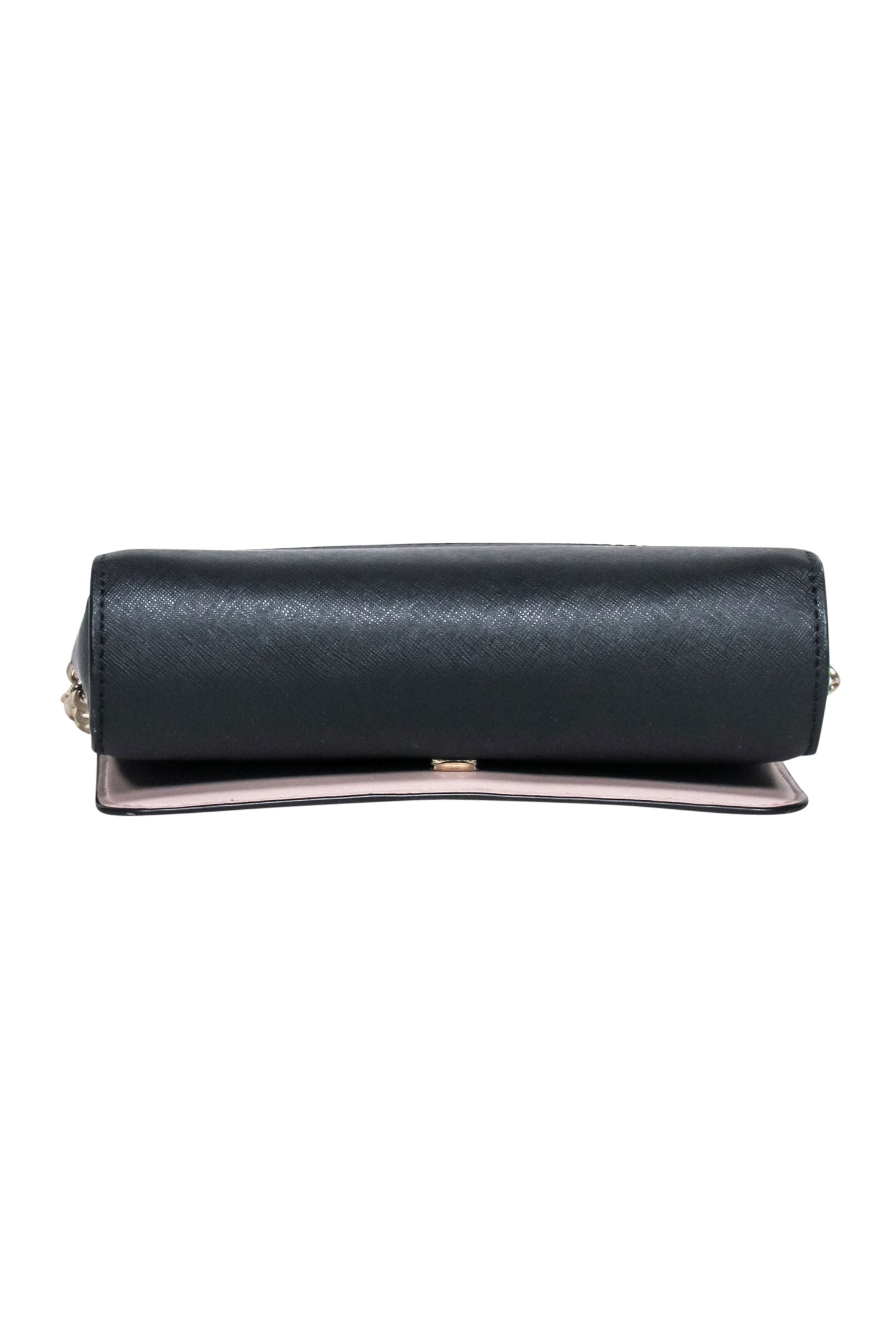Kate Spade - Stylish Beige & Black Saffiano Leather Crossbody Bag