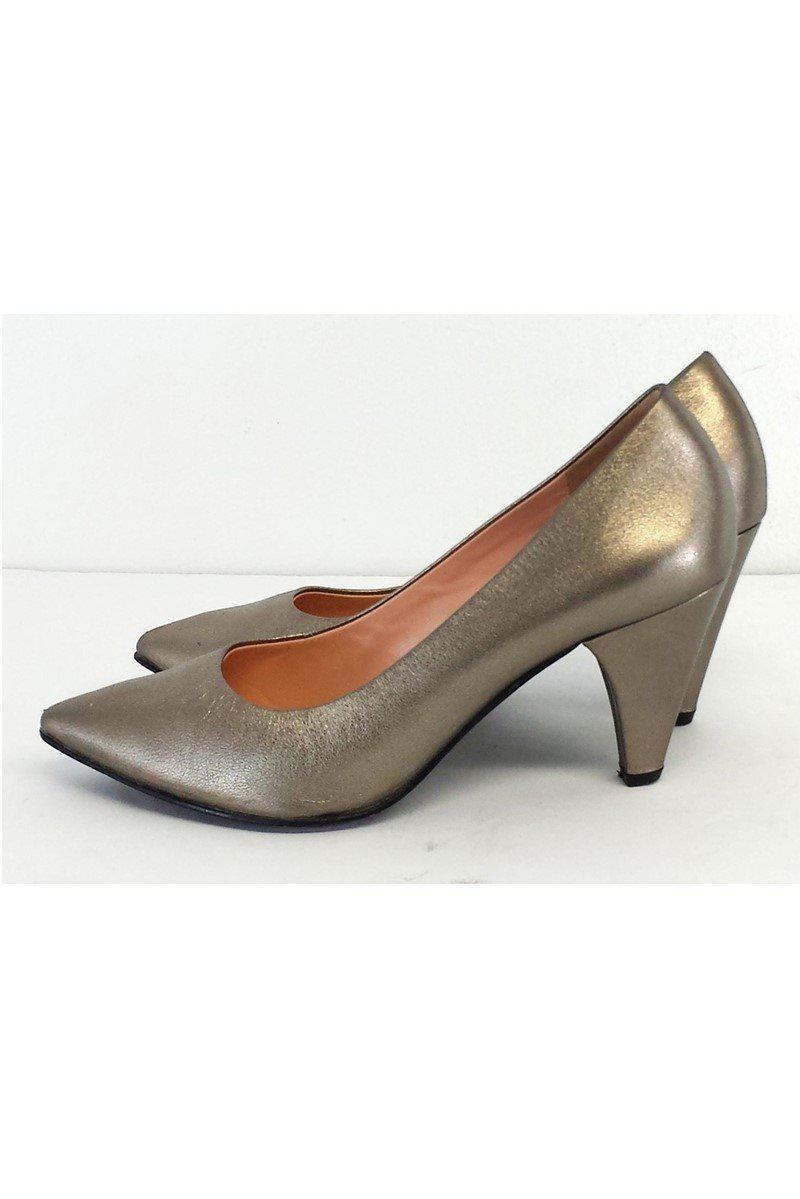 Marc by Marc Jacobs - Stunning Metallic Leather Pumps in Size 7 - Grab Yours Now!