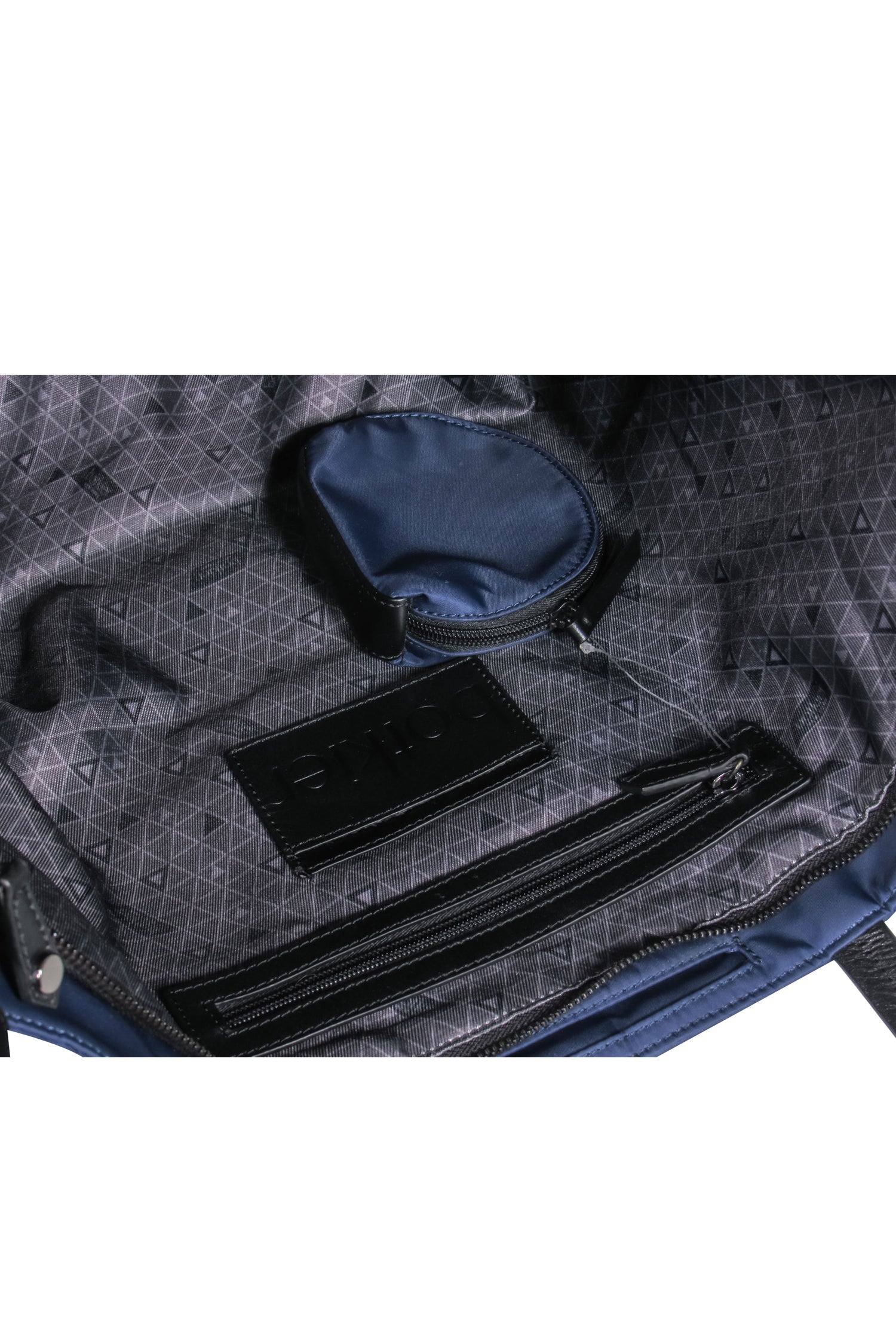 Botkier Navy Nylon Zipper Tote Bag - The Ultimate Spacious Companion