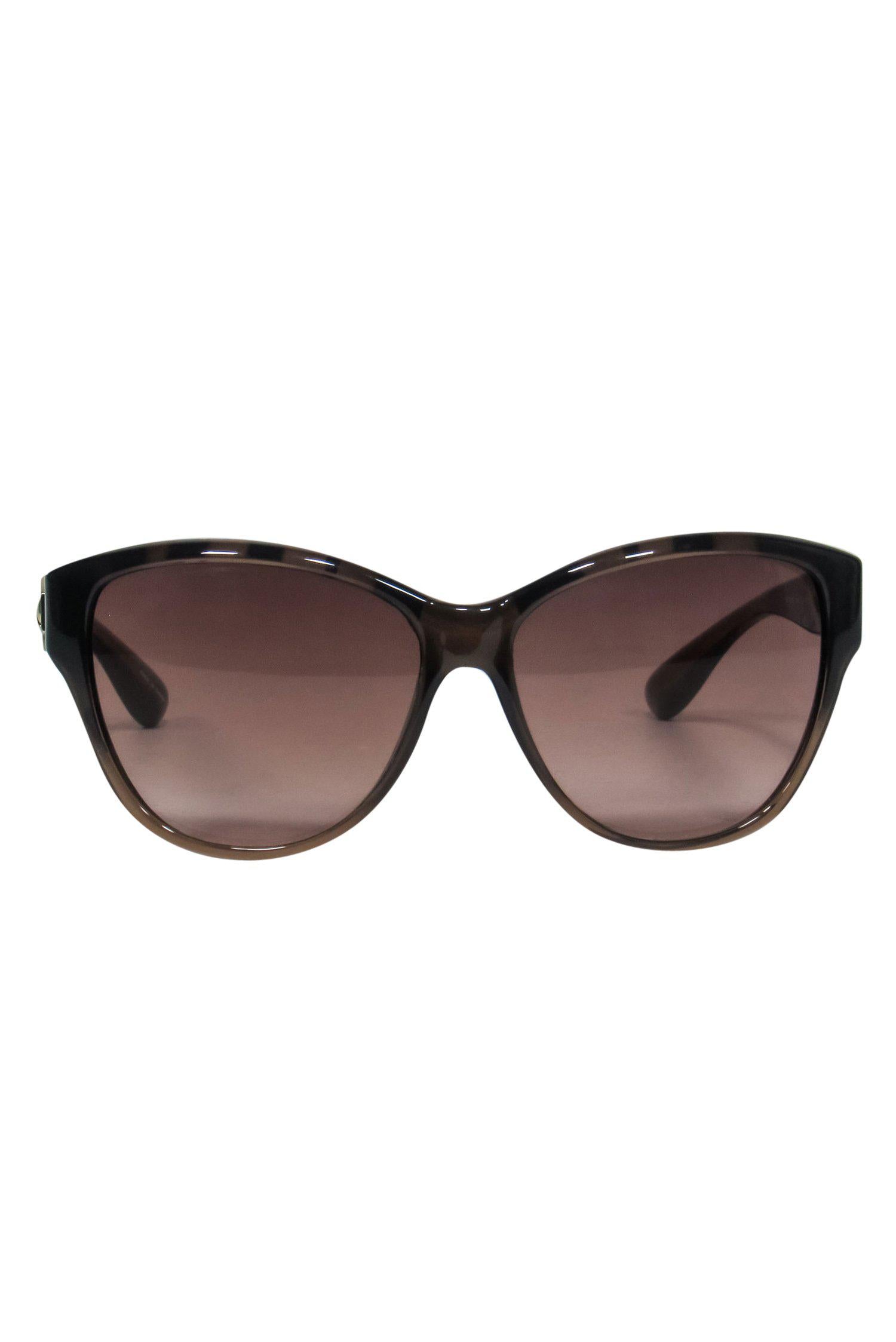Marc by Marc Jacobs Brown Tortoise Shell Cat Eye Sunglasses: Retro Chic!