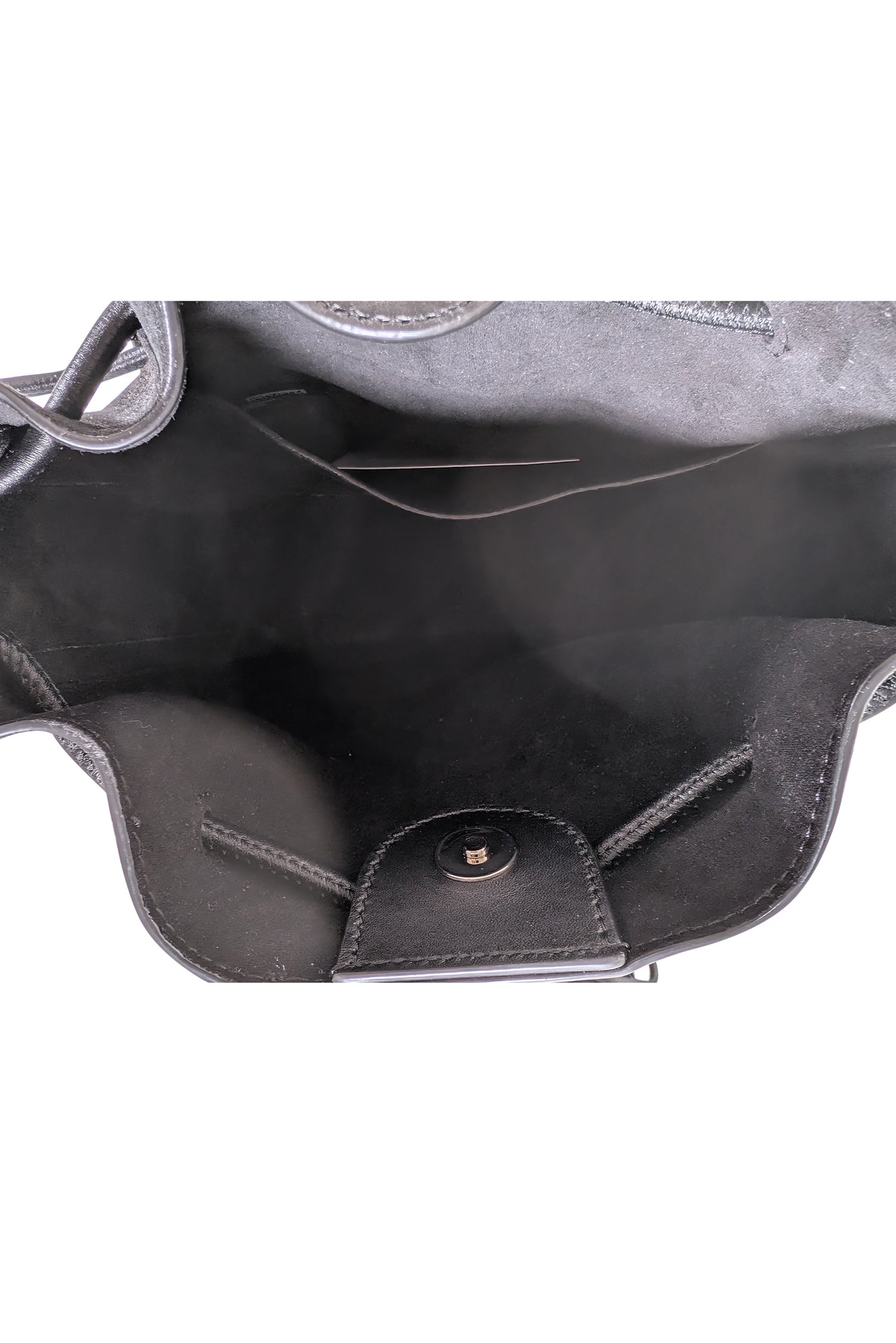 Rebecca Minkoff - Stunning Black Suede & Leather Bucket Crossbody for Night Out