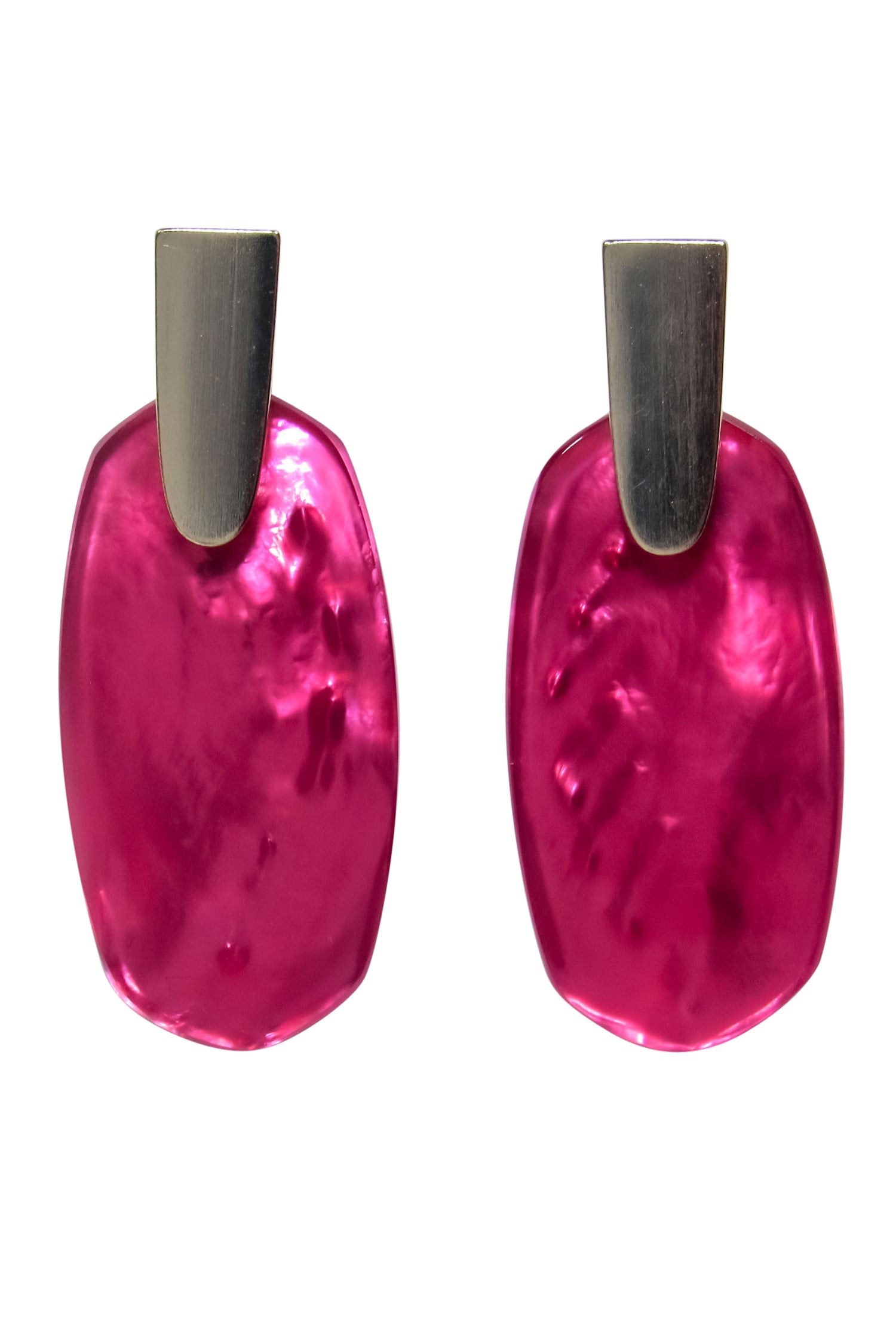 Kendra Scott's Stunning Hot Pink Gemstone Earrings