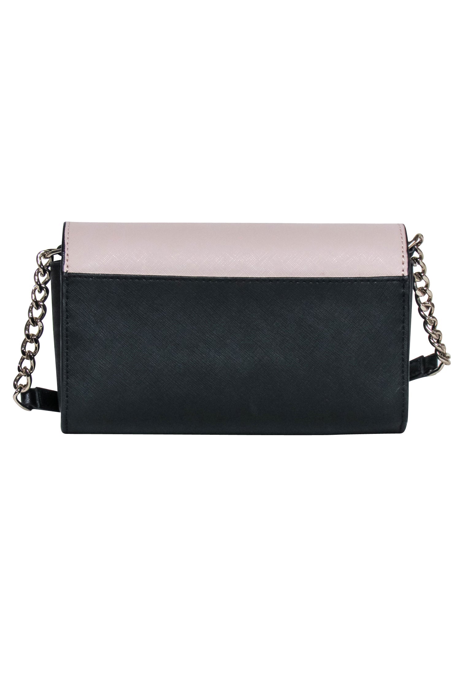 Kate Spade - Stylish Beige & Black Saffiano Leather Crossbody Bag